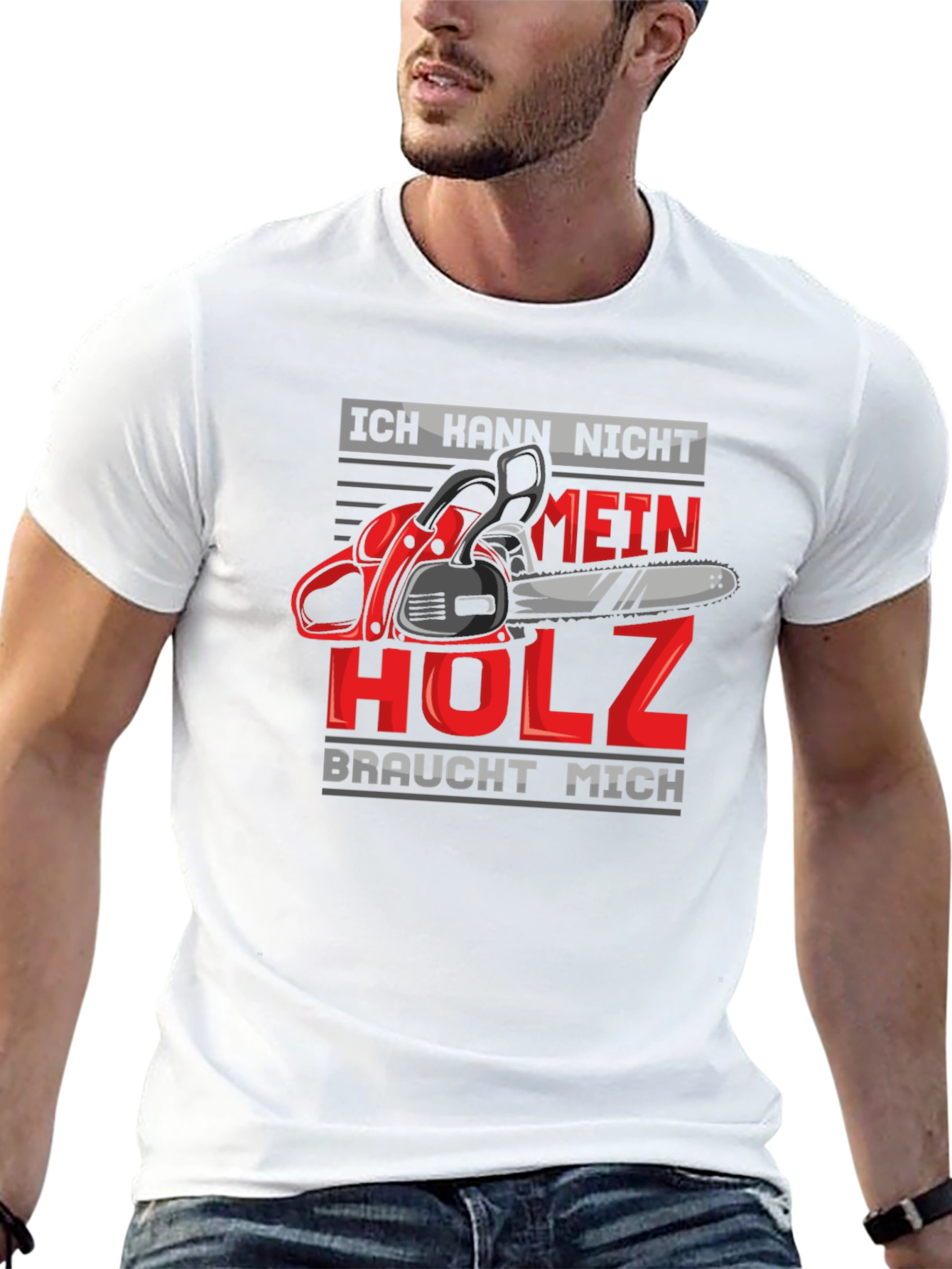 Funny Chainsaw Woodcutter T-Shirt