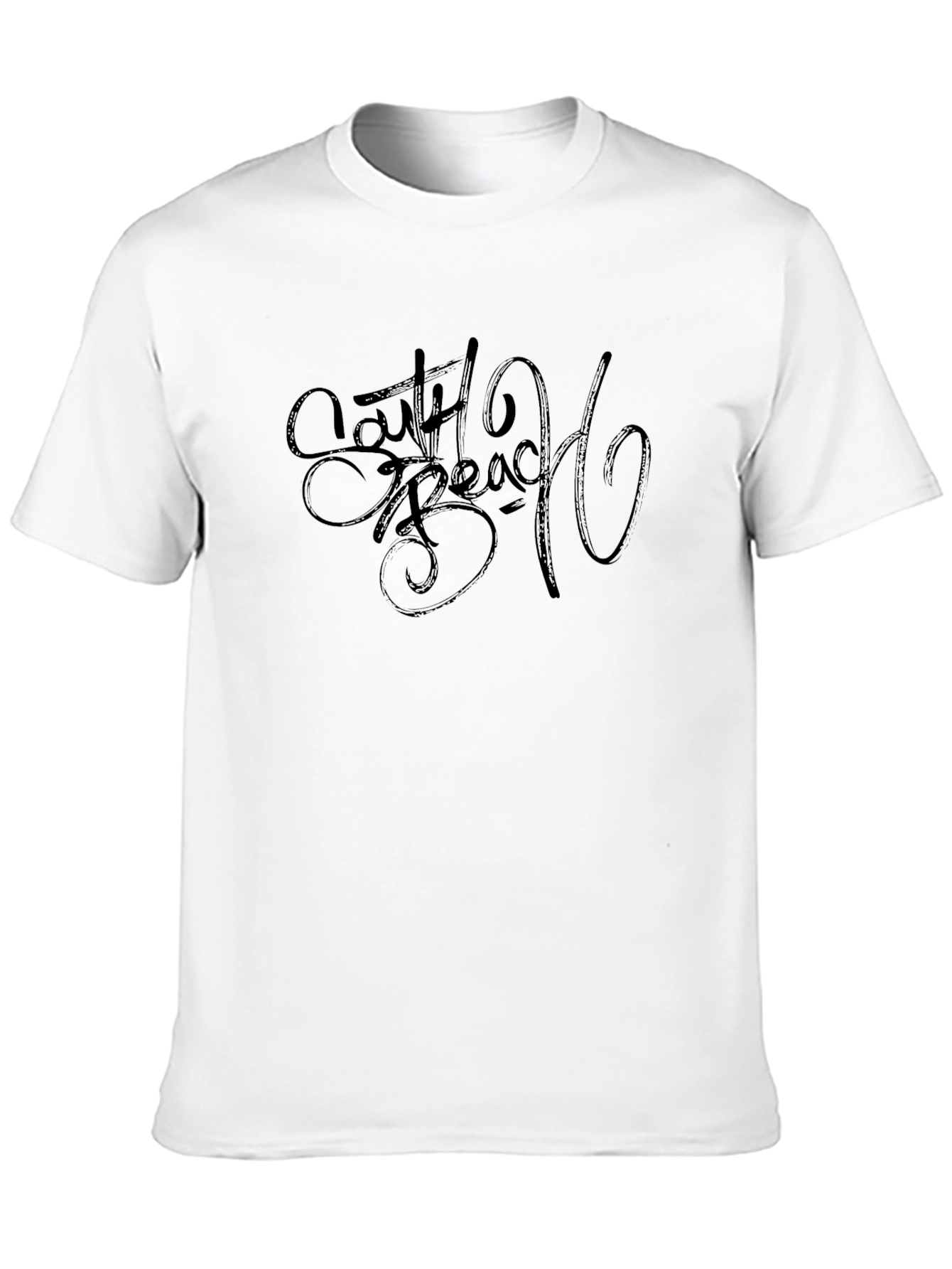South Beach Graphic T-Shirt - Classic Black Tee