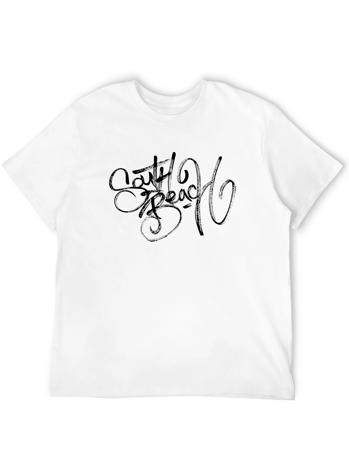 South Beach Graphic T-Shirt - Classic Black Tee