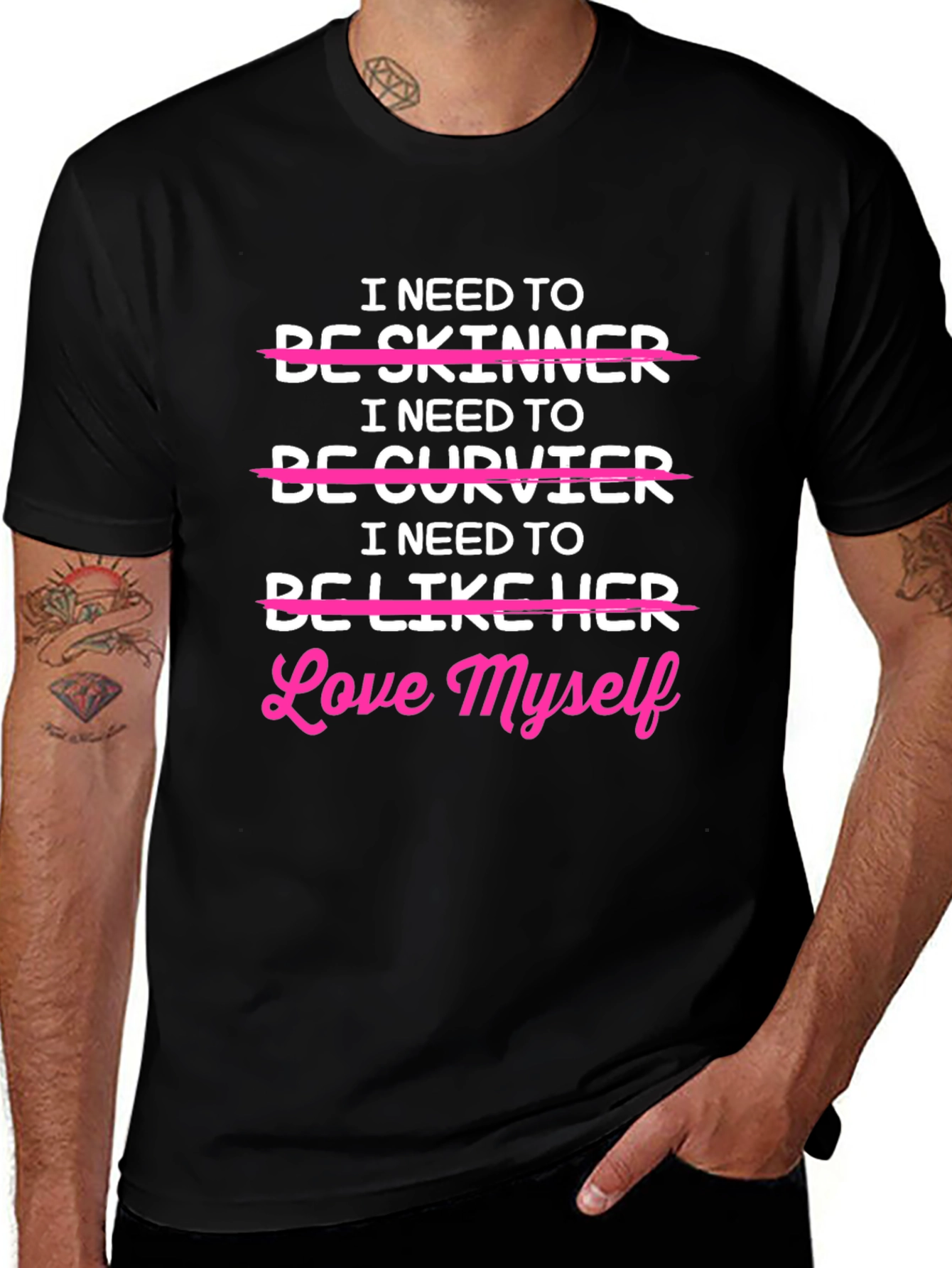 Love Myself T-Shirt - Body Positive Tee