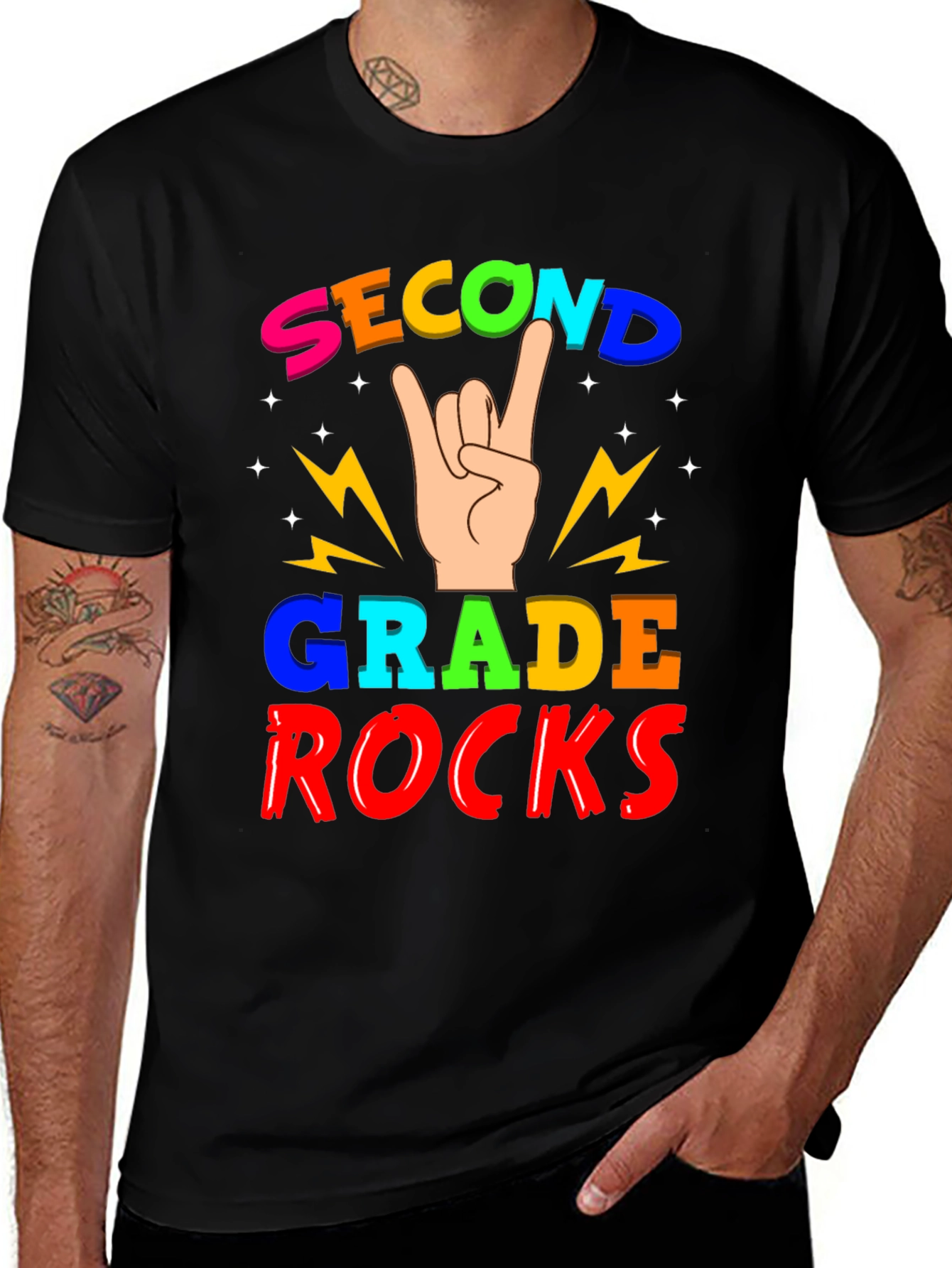 Second Grade Rocks T-Shirt