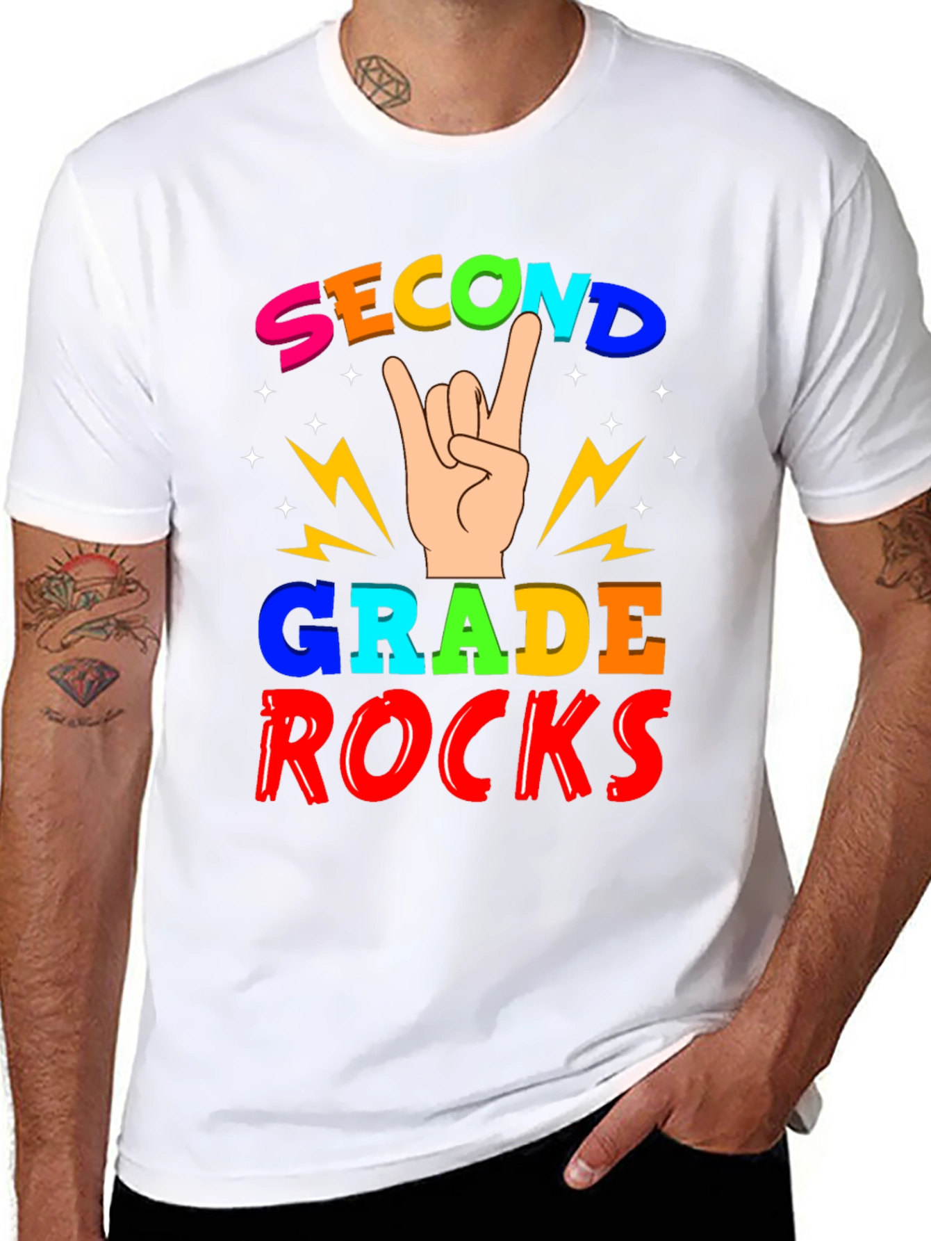 Second Grade Rocks T-Shirt