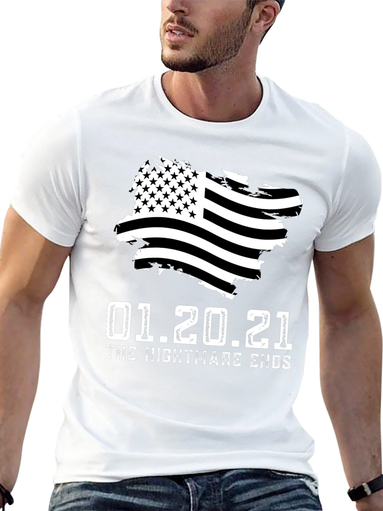 01.20.21 The Nightmare Ends T-Shirt