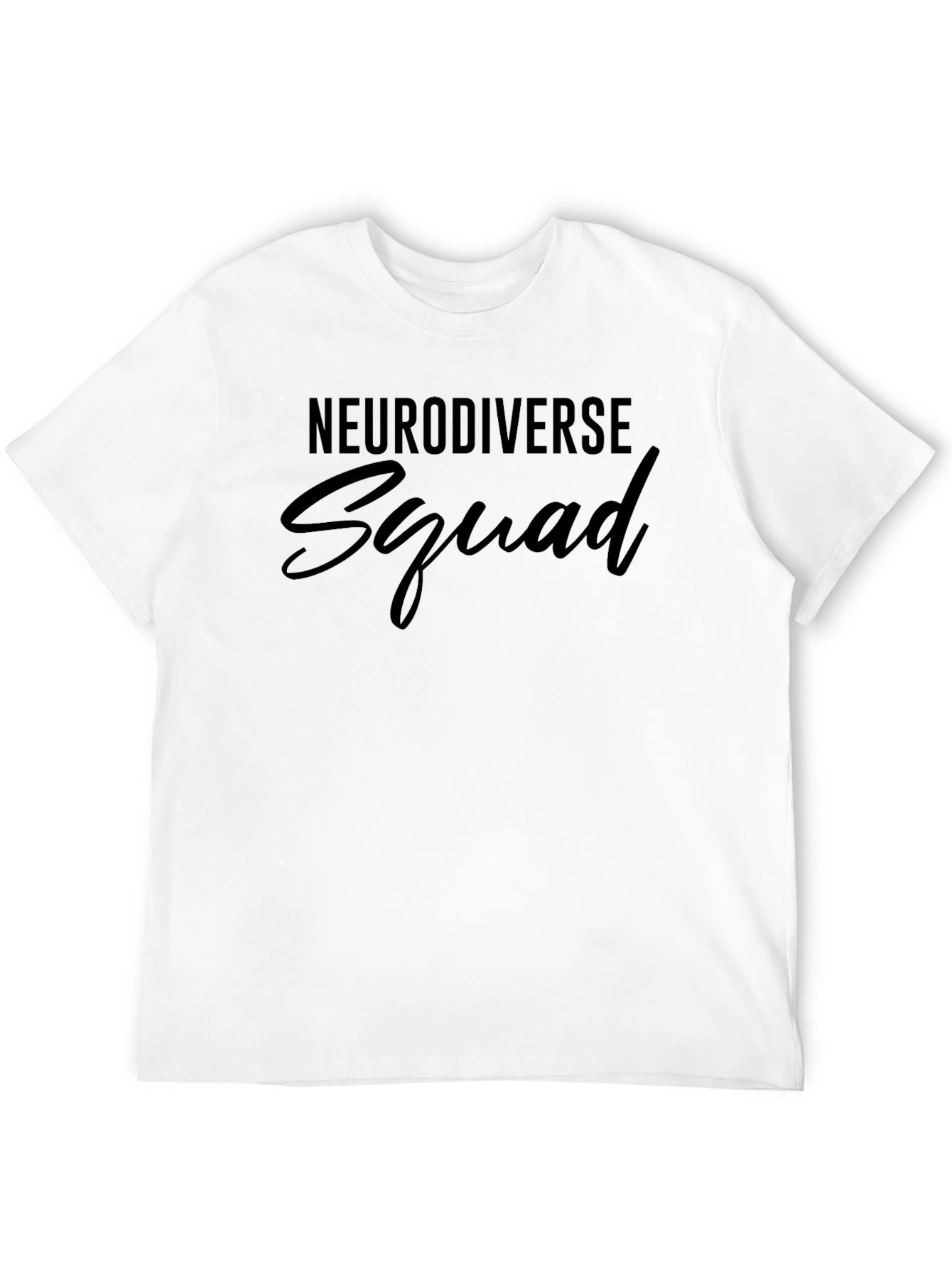 Neurodiverse Squad Graphic Tee - Black