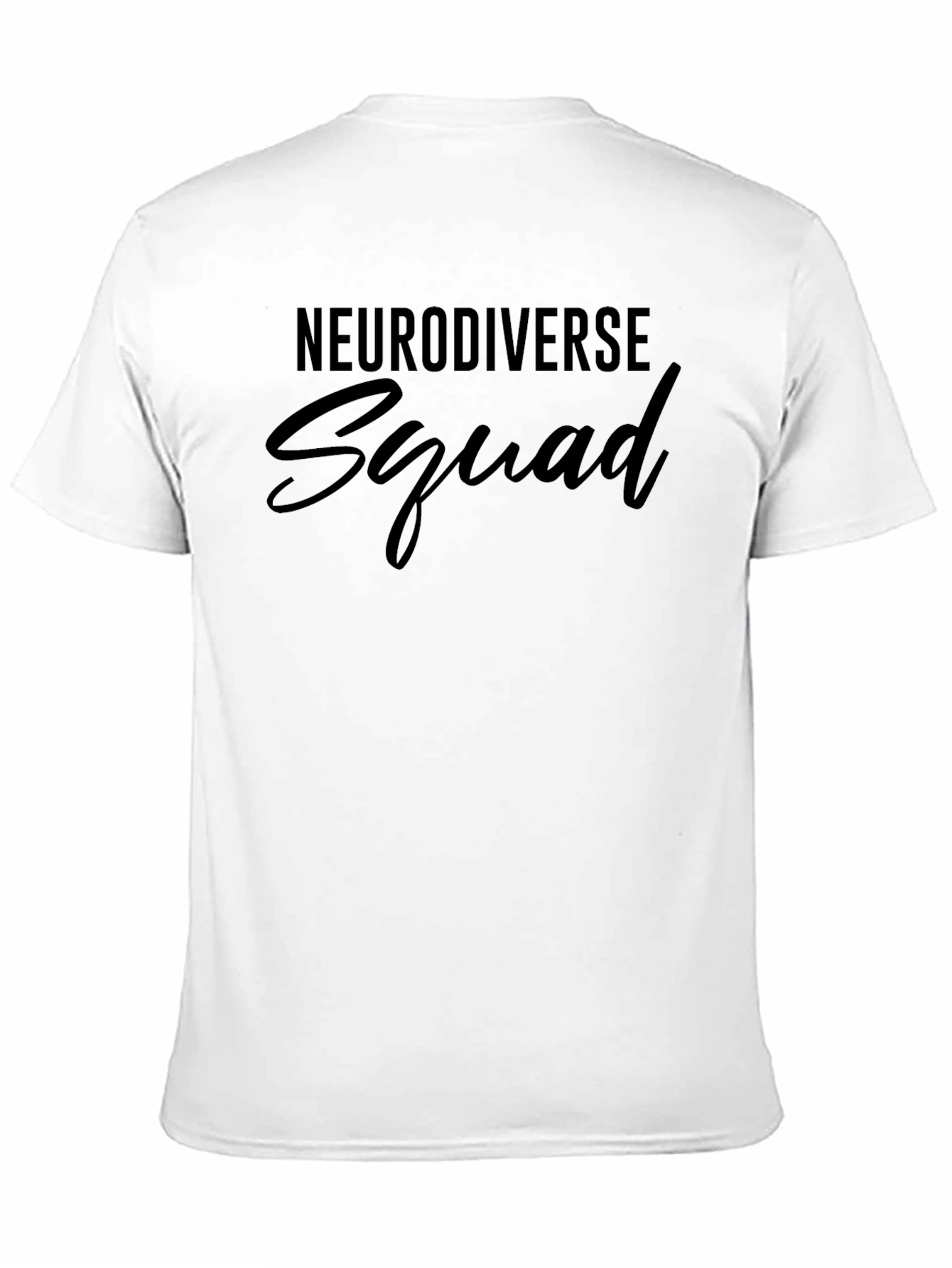 Neurodiverse Squad Graphic Tee - Black