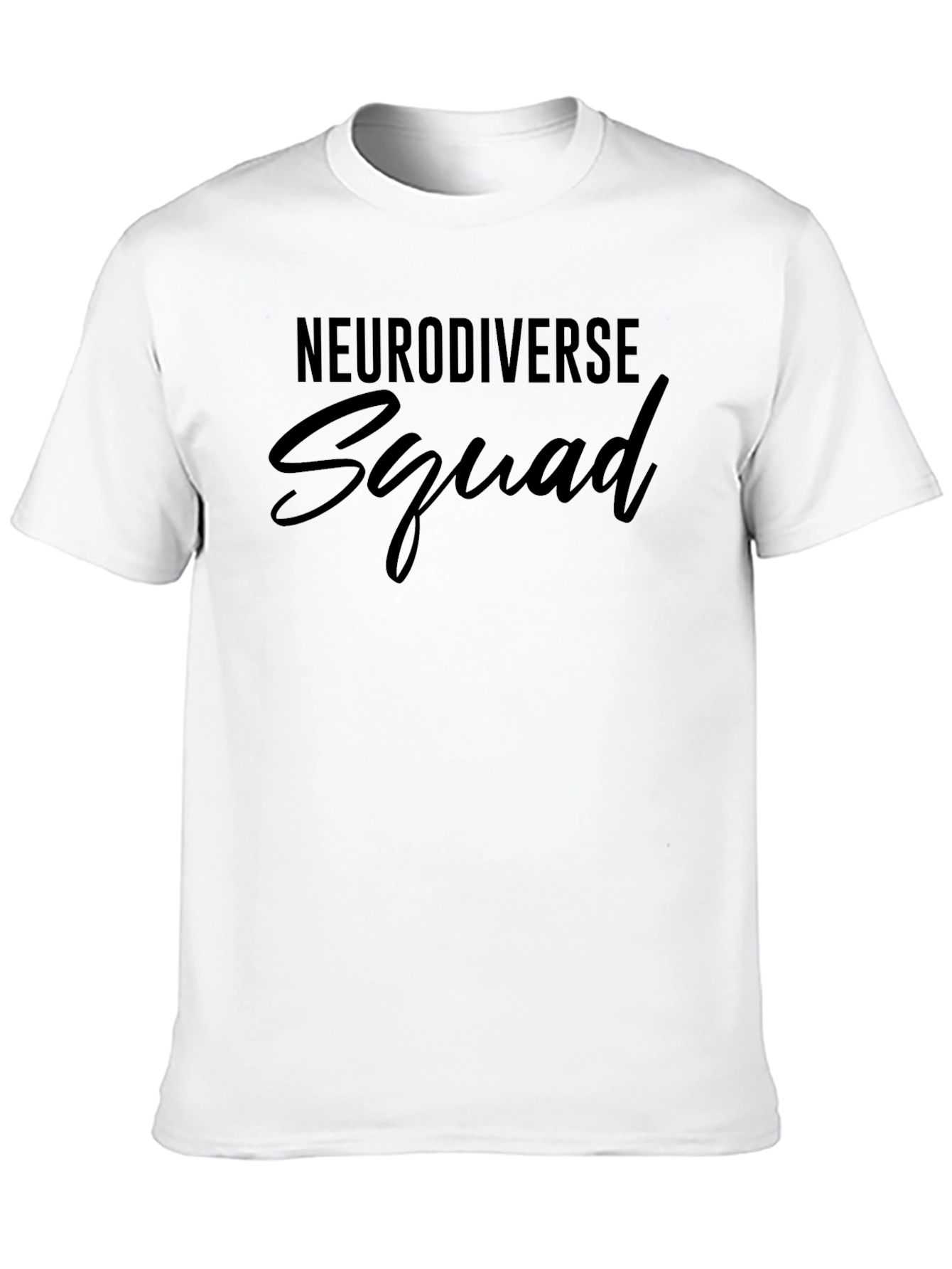 Neurodiverse Squad Graphic Tee - Black