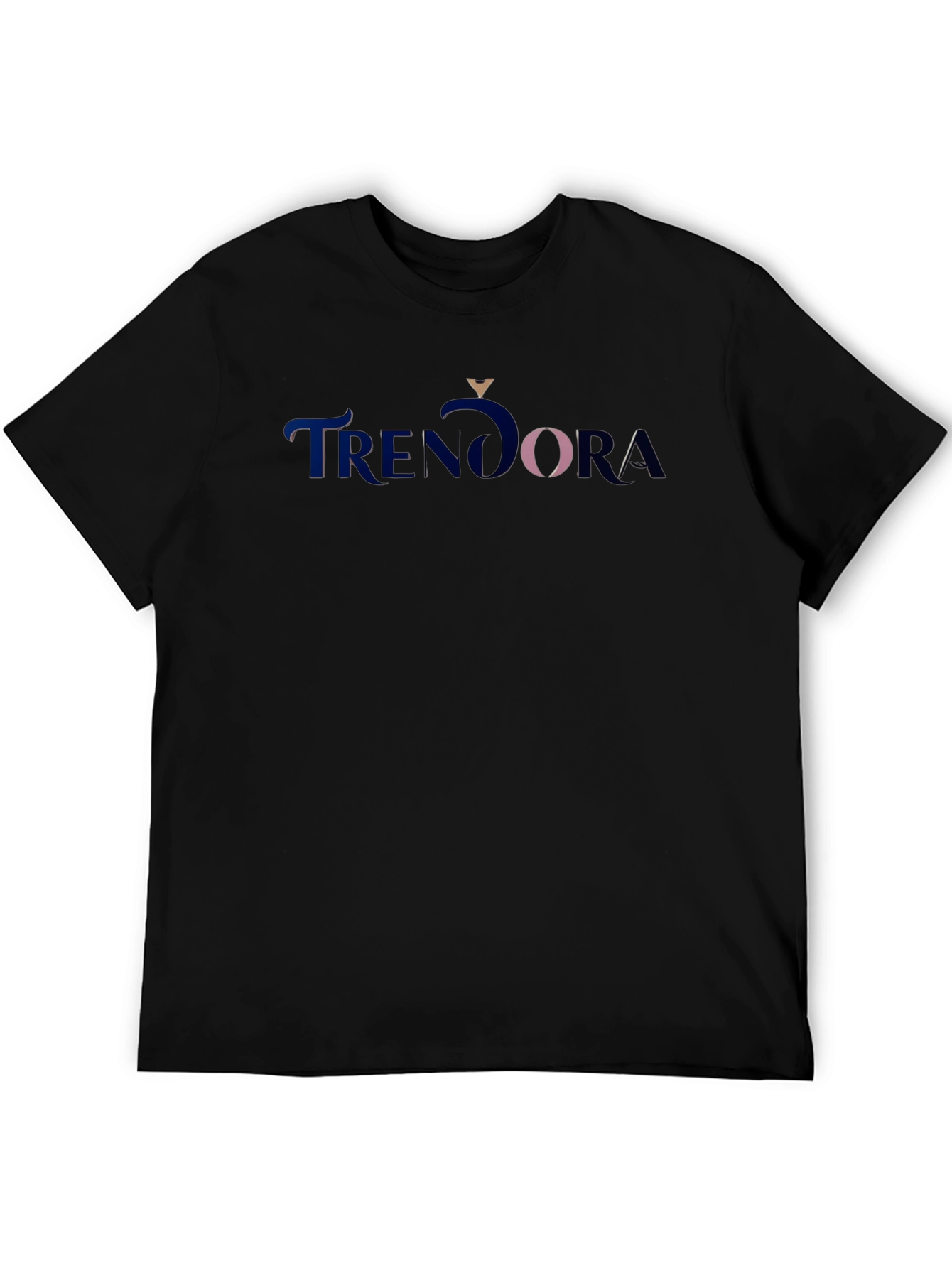 TrenDora Graphic T-Shirt | Black Tee