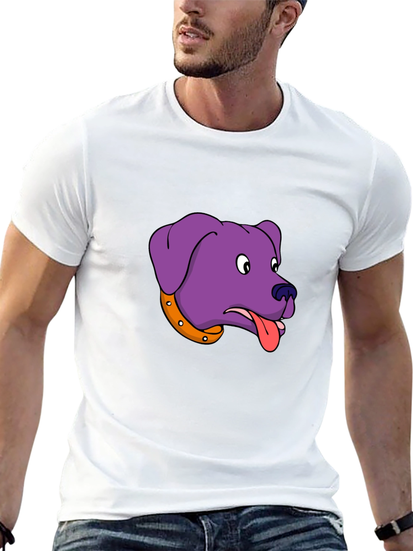 Cartoon Dog Graphic Tee