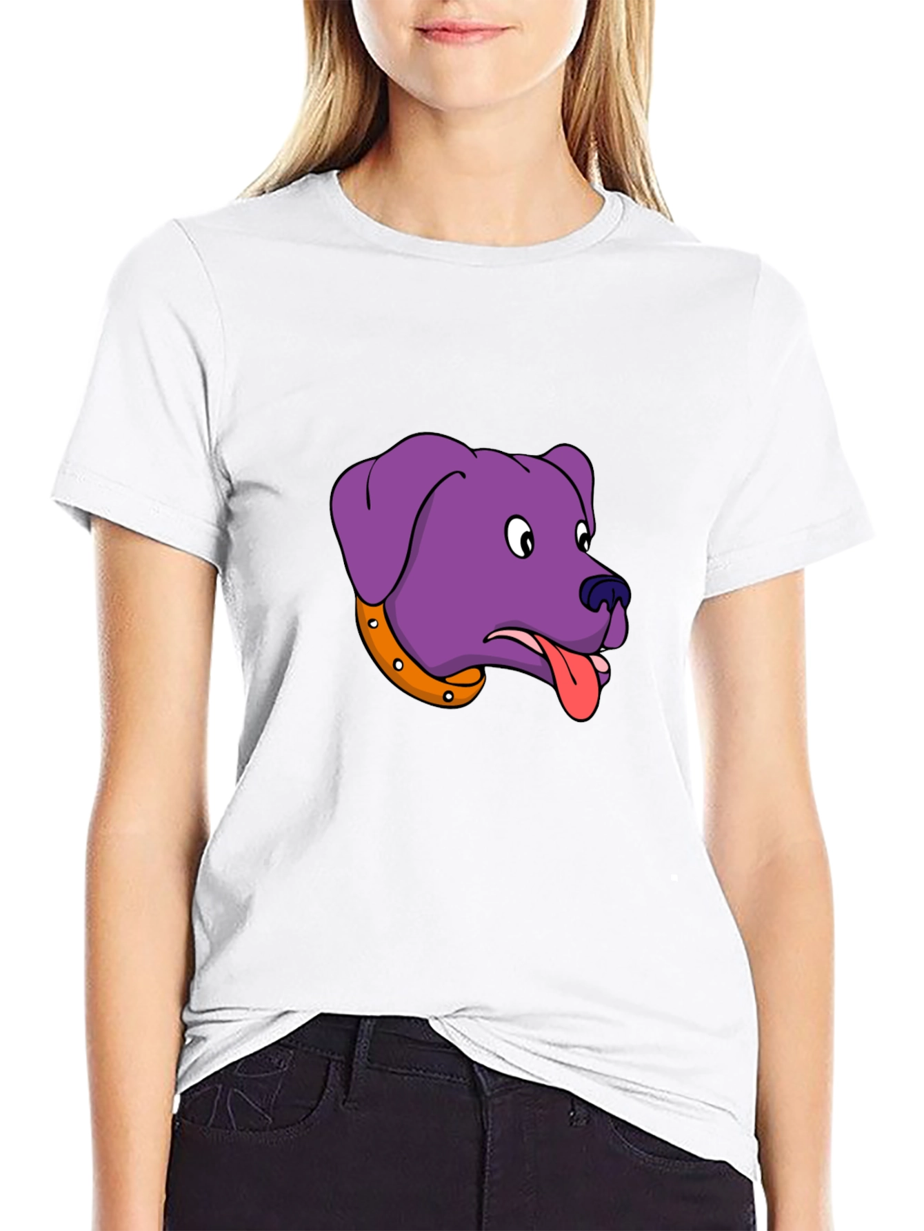 Cartoon Dog Graphic Tee