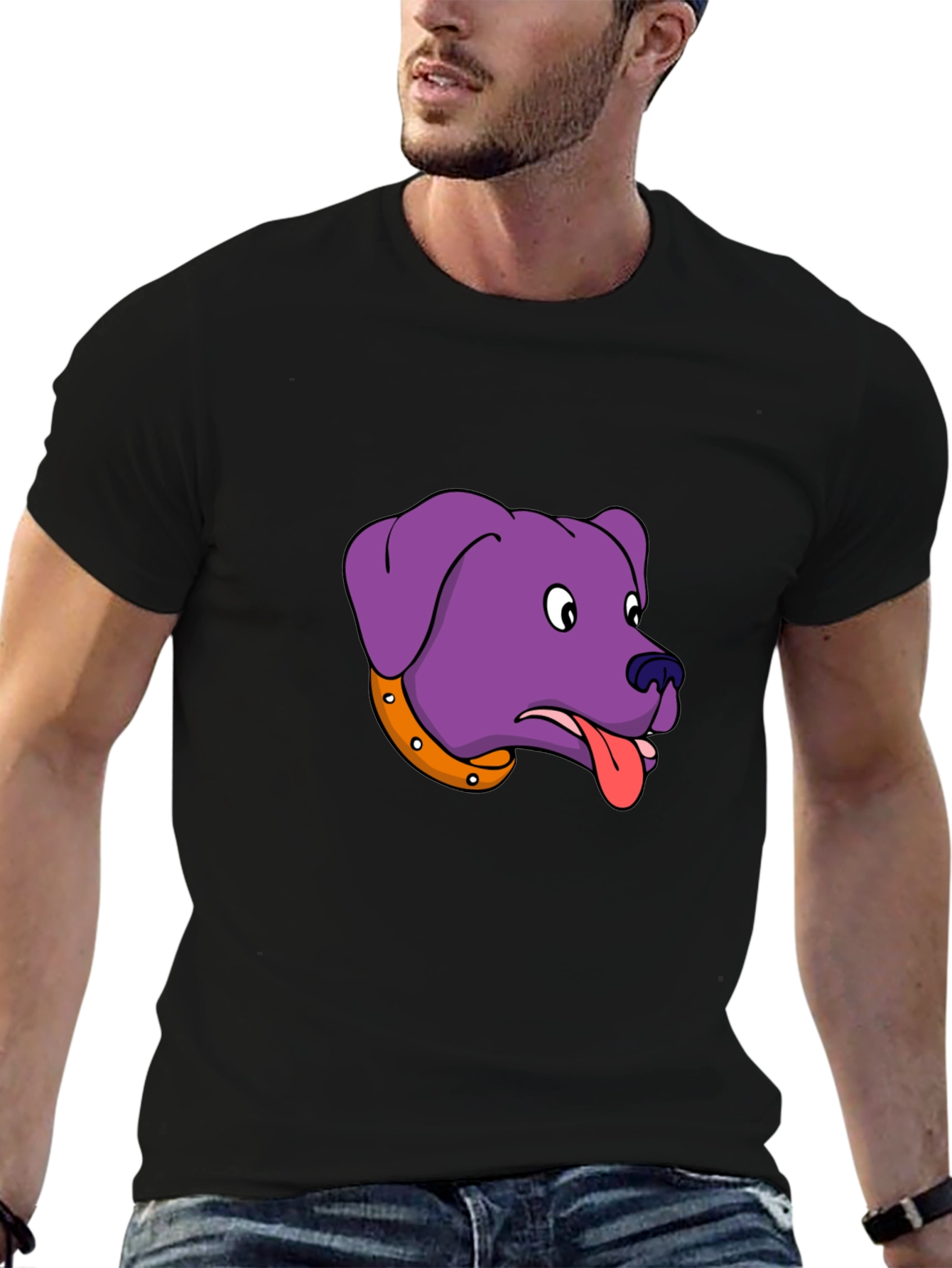 Cartoon Dog Graphic Tee