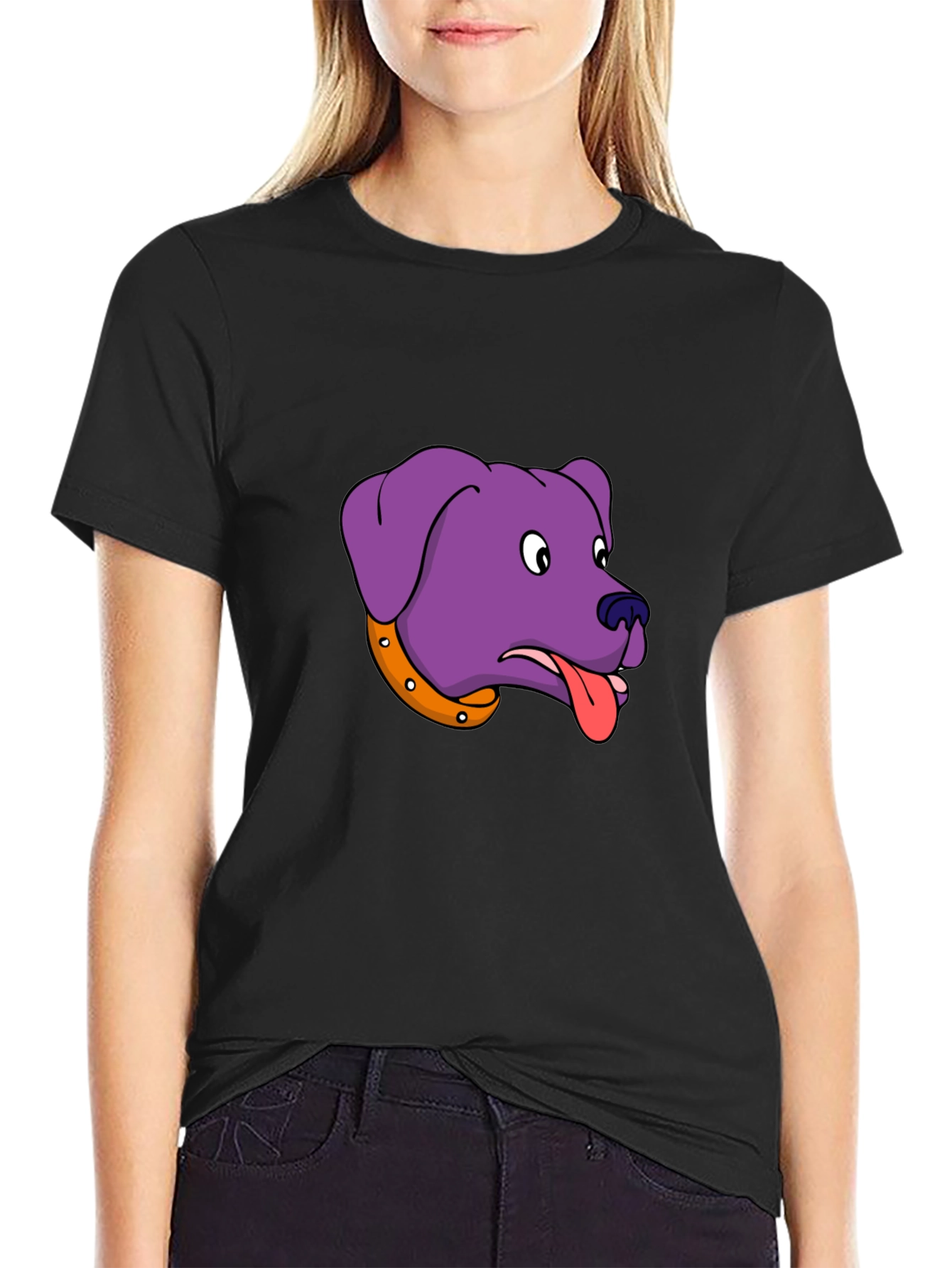 Cartoon Dog Graphic Tee