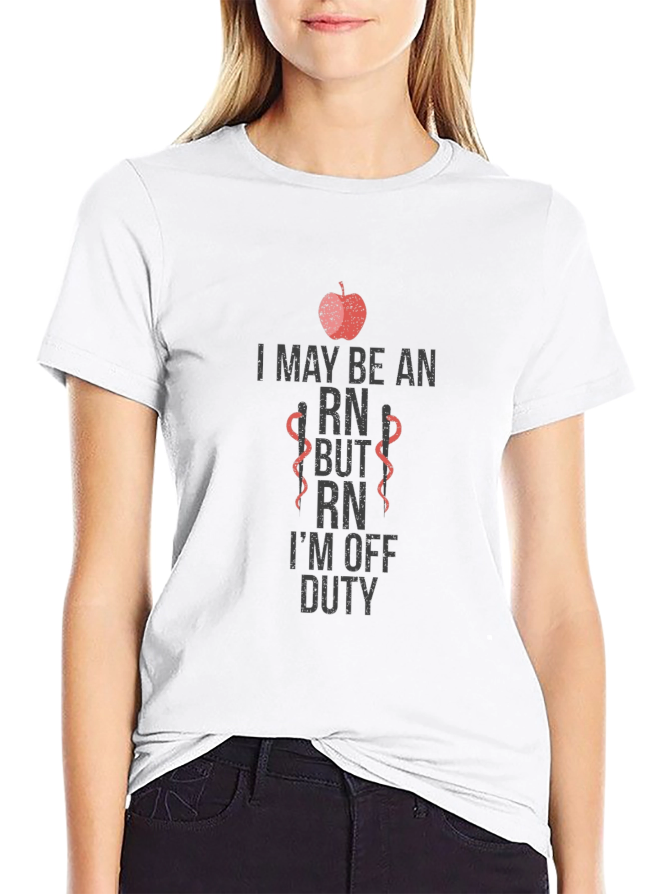 RN Off Duty T-Shirt - Nurse Apparel