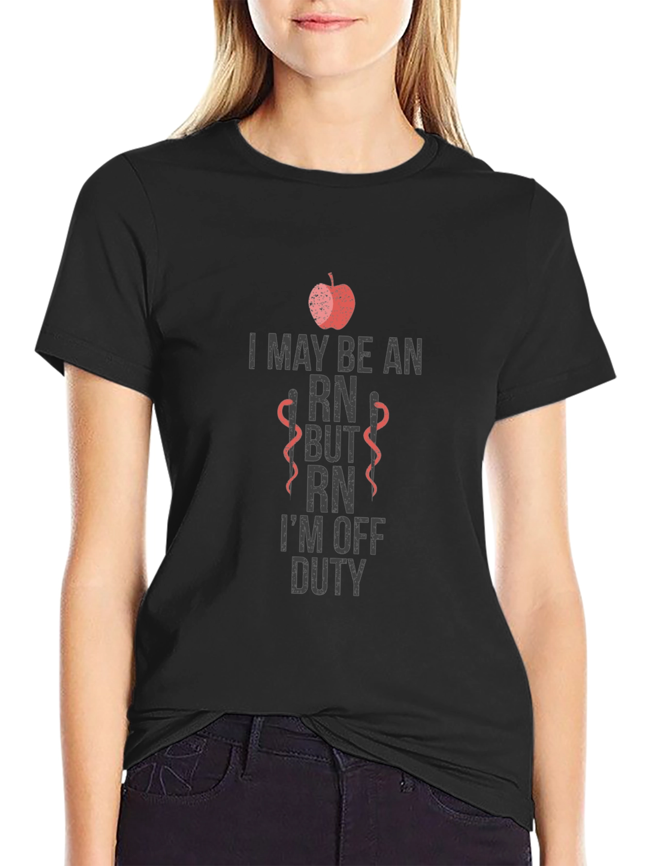 RN Off Duty T-Shirt - Nurse Apparel