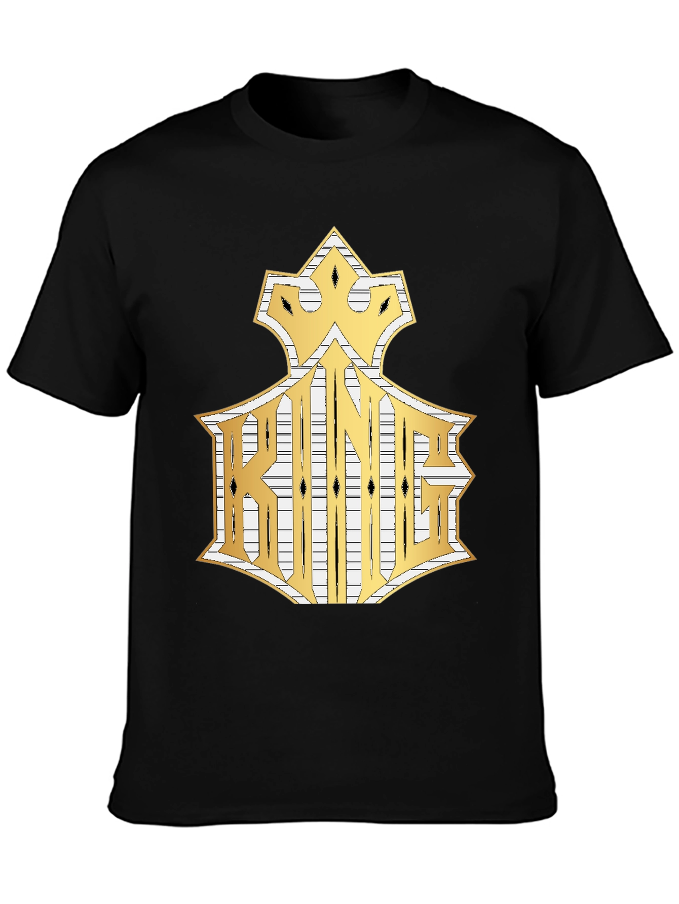 King Graphic Tee - Crown Gold