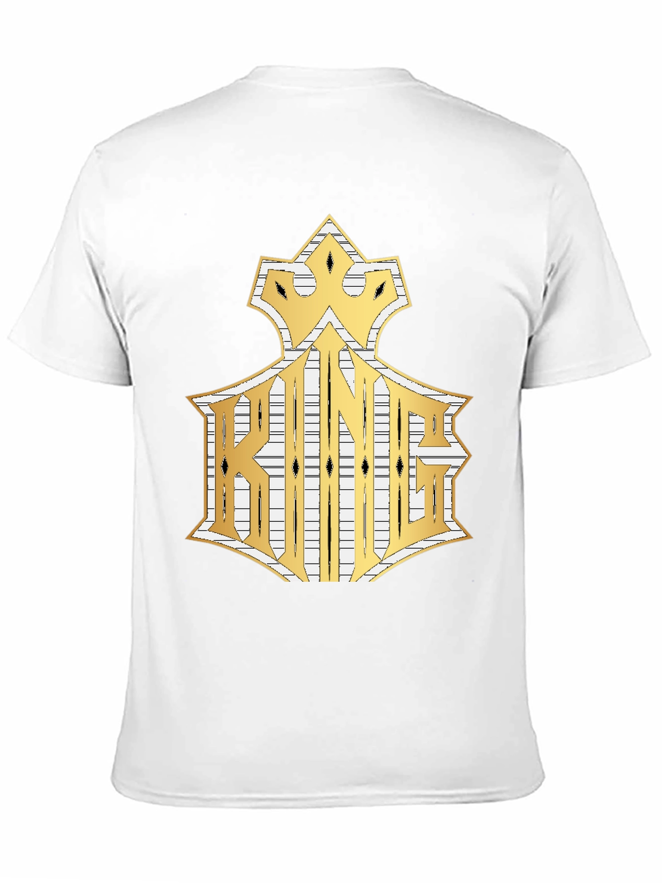 King Graphic Tee - Crown Gold