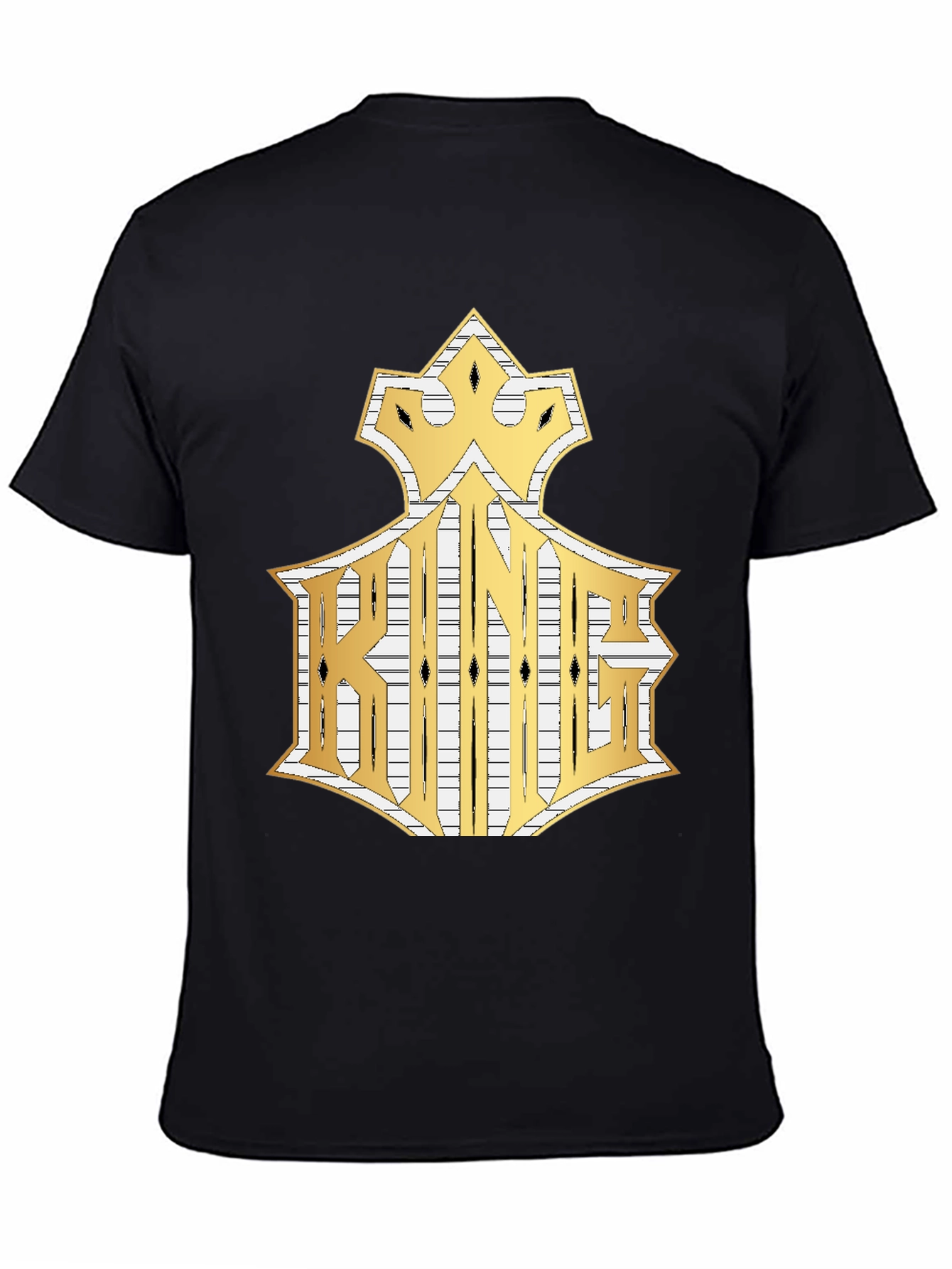 King Graphic Tee - Crown Gold