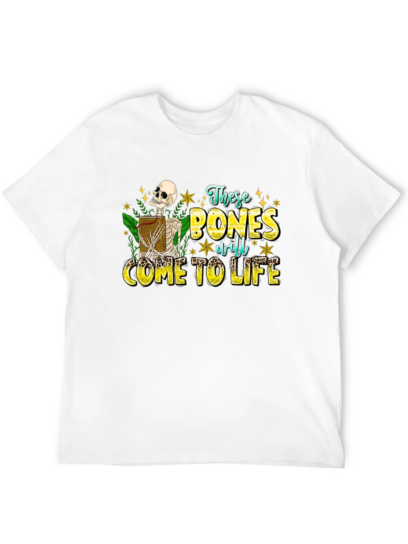 These Bones Will Come to Life Black T-Shirt