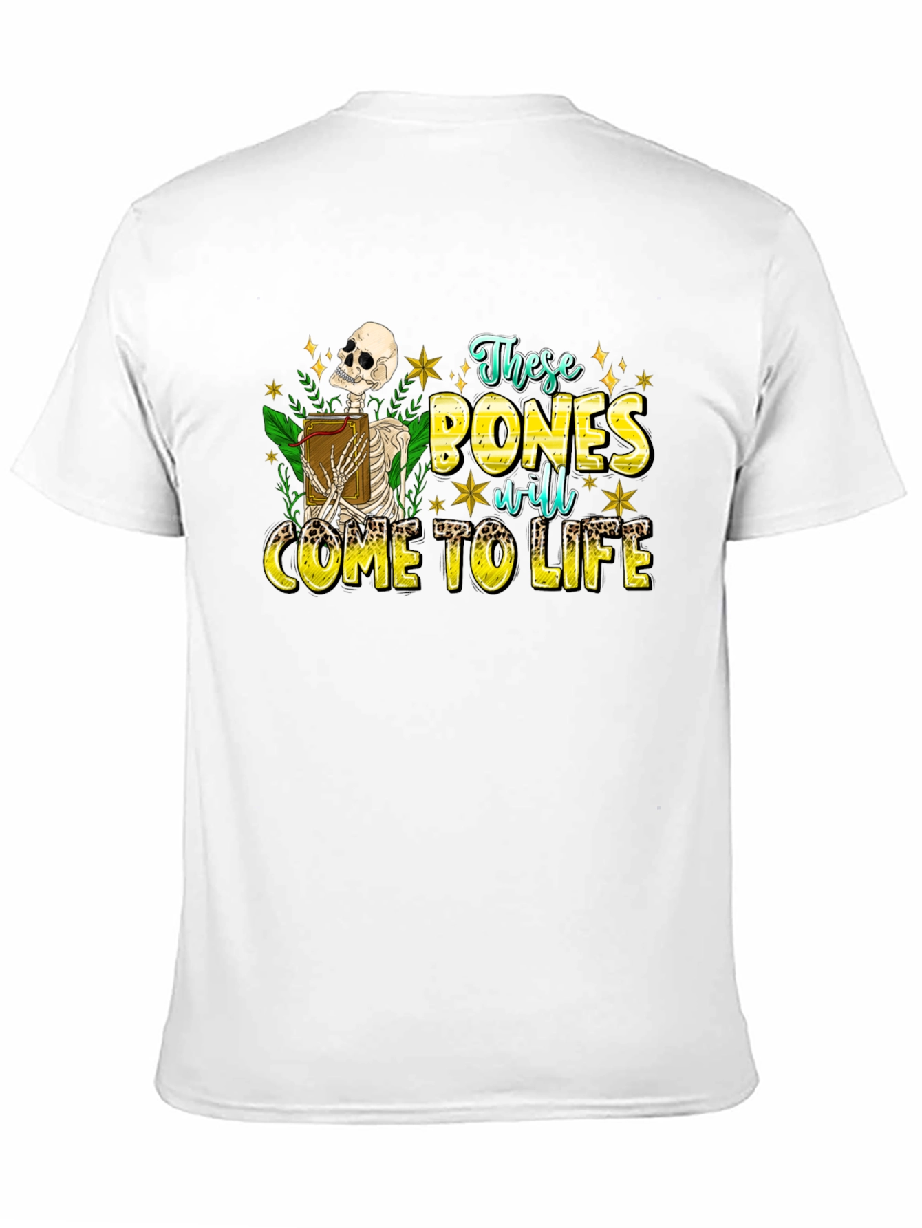 These Bones Will Come to Life Black T-Shirt