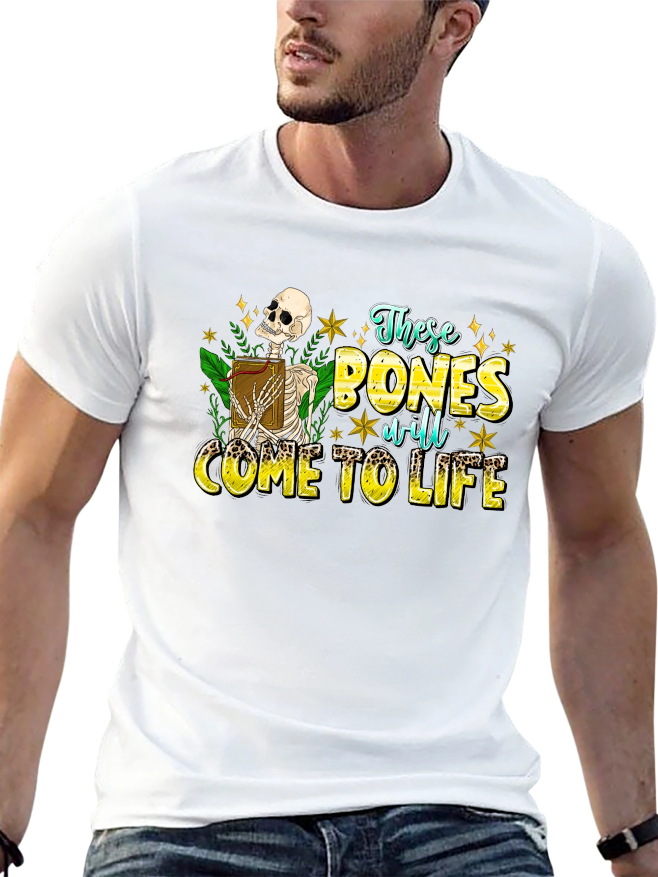 These Bones Will Come to Life Black T-Shirt