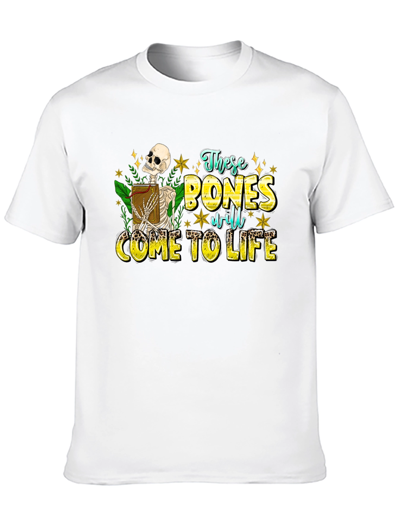 These Bones Will Come to Life Black T-Shirt
