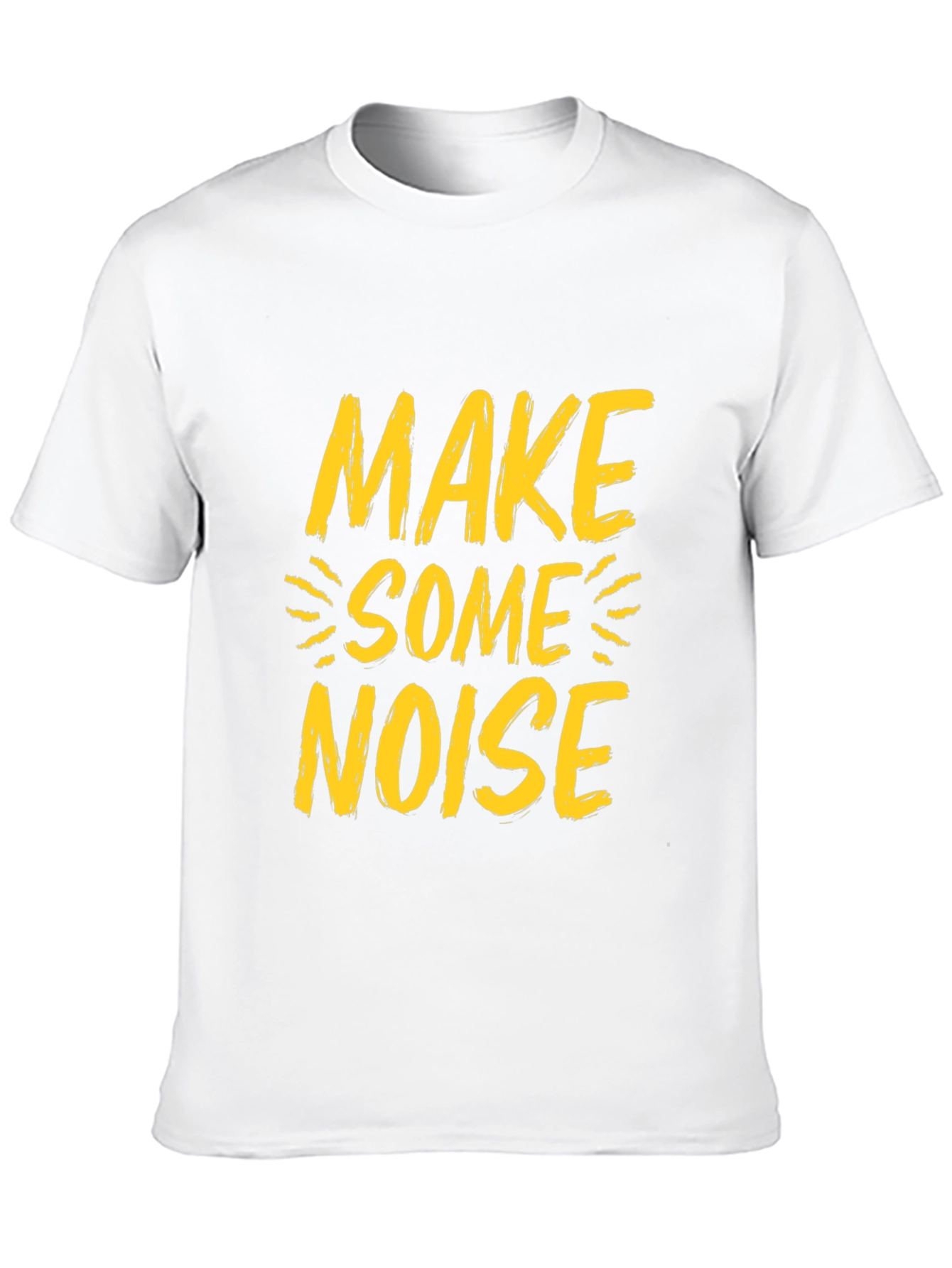 Make Some Noise Graphic Tee - Black
