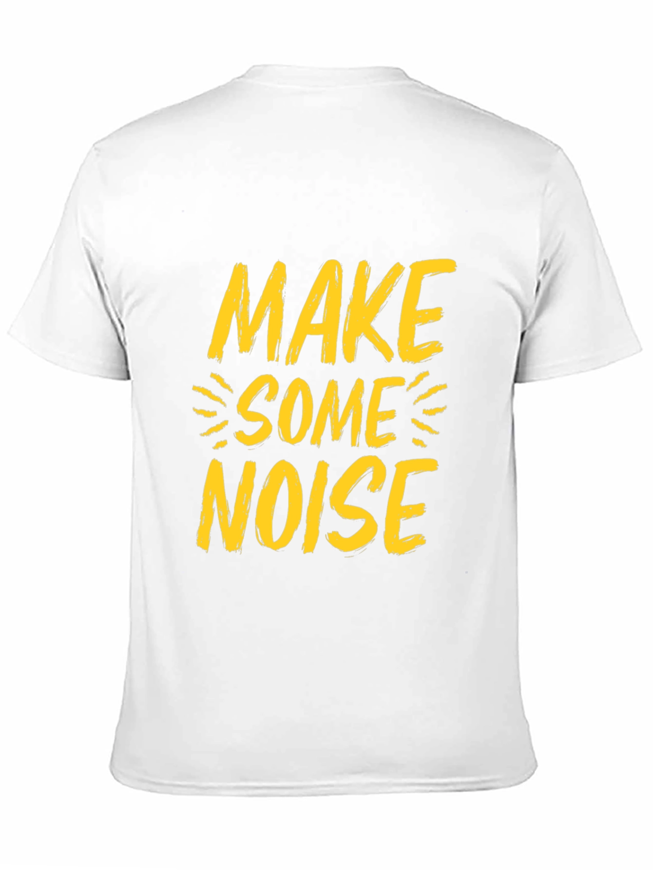Make Some Noise Graphic Tee - Black