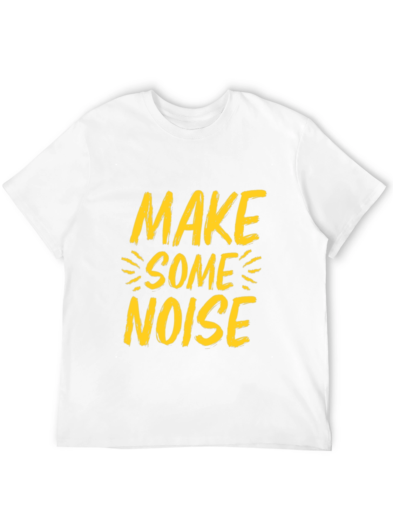 Make Some Noise Graphic Tee - Black