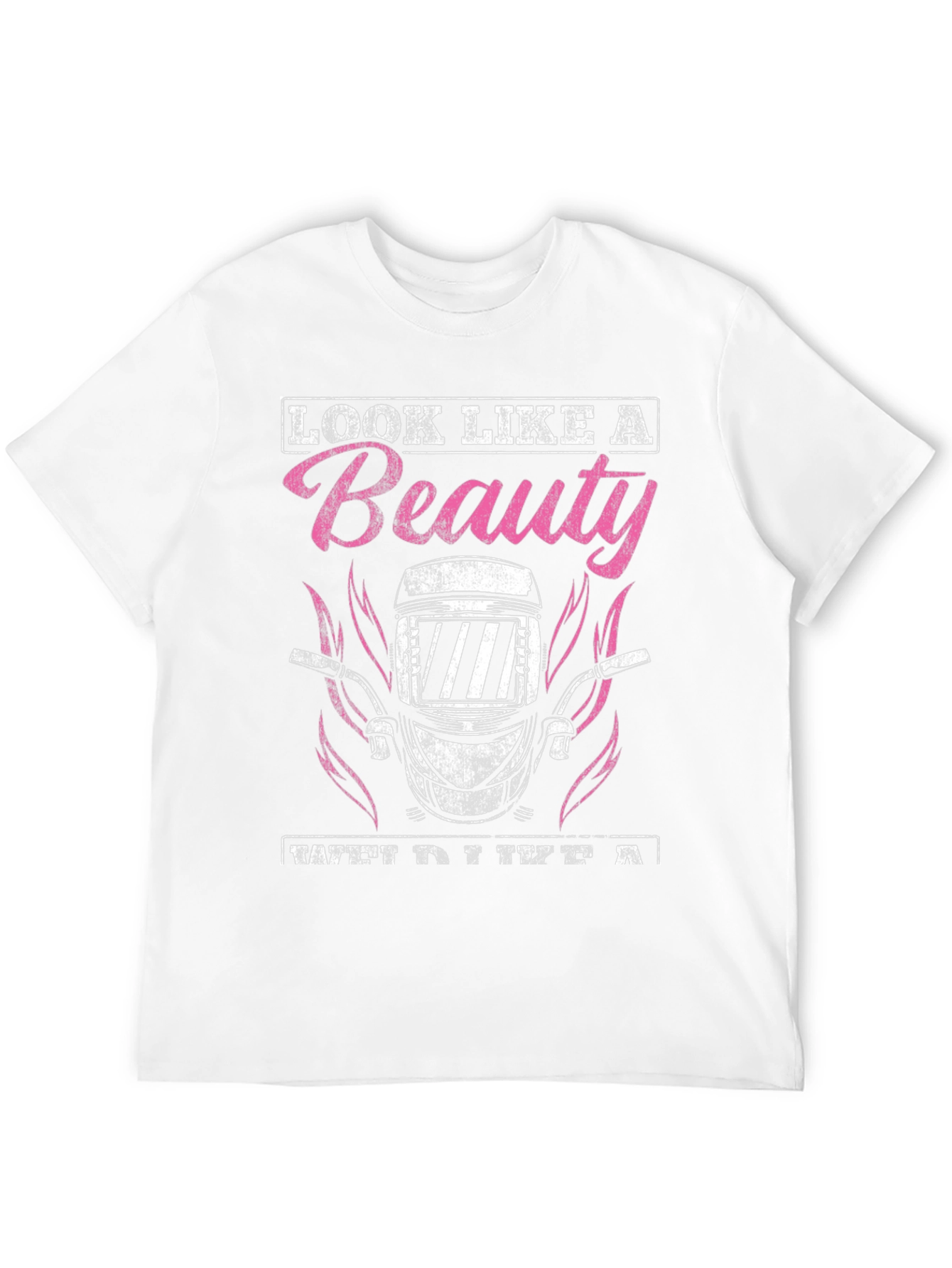 Beauty Welder Graphic T-Shirt - Black Cotton Blend