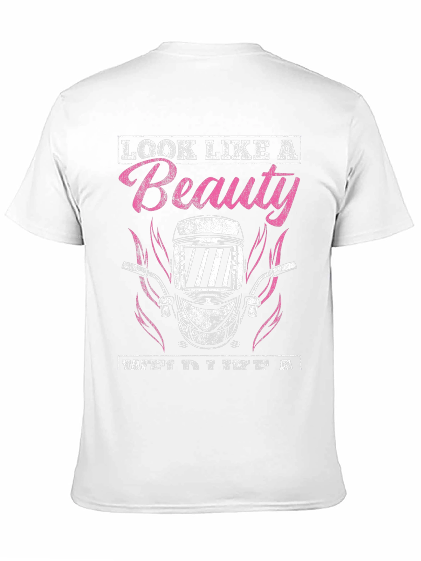 Beauty Welder Graphic T-Shirt - Black Cotton Blend