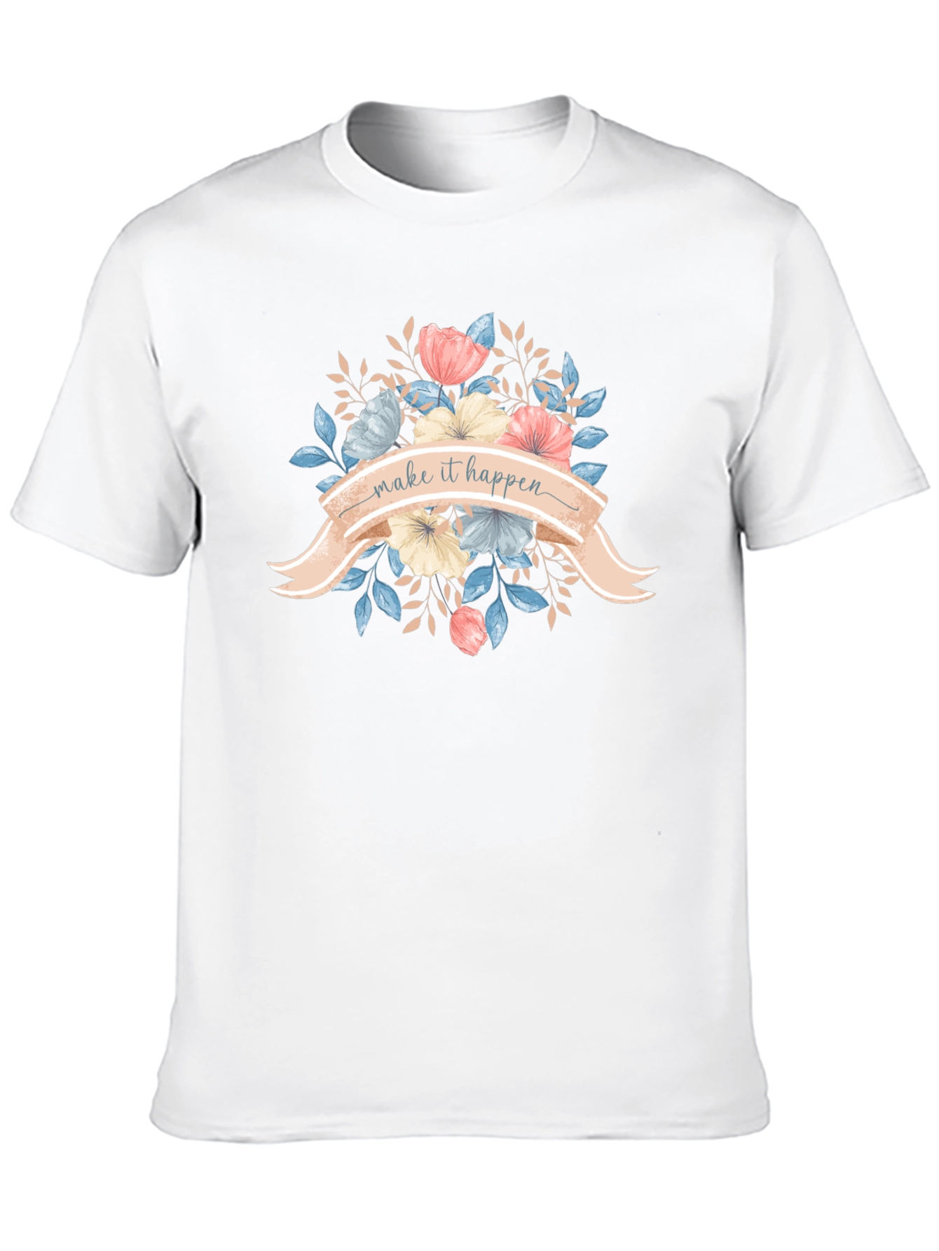 Floral Make It Happen Graphic T-Shirt