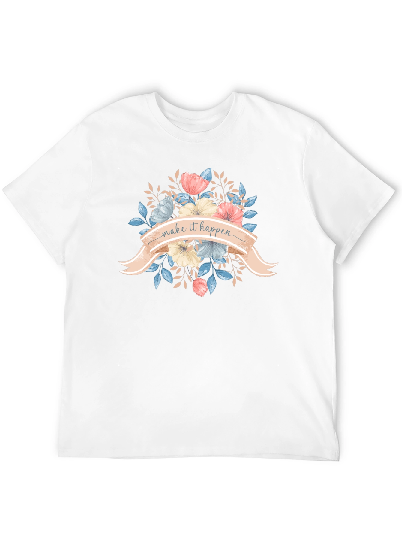 Floral Make It Happen Graphic T-Shirt