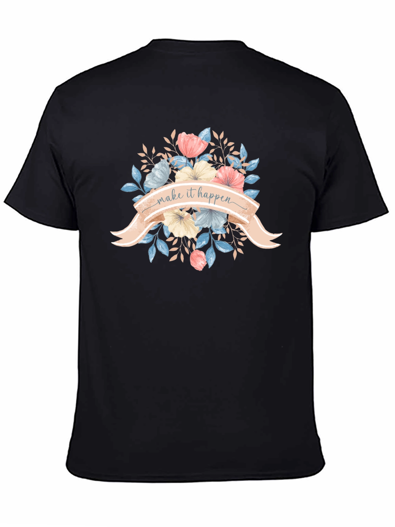 Floral Make It Happen Graphic T-Shirt
