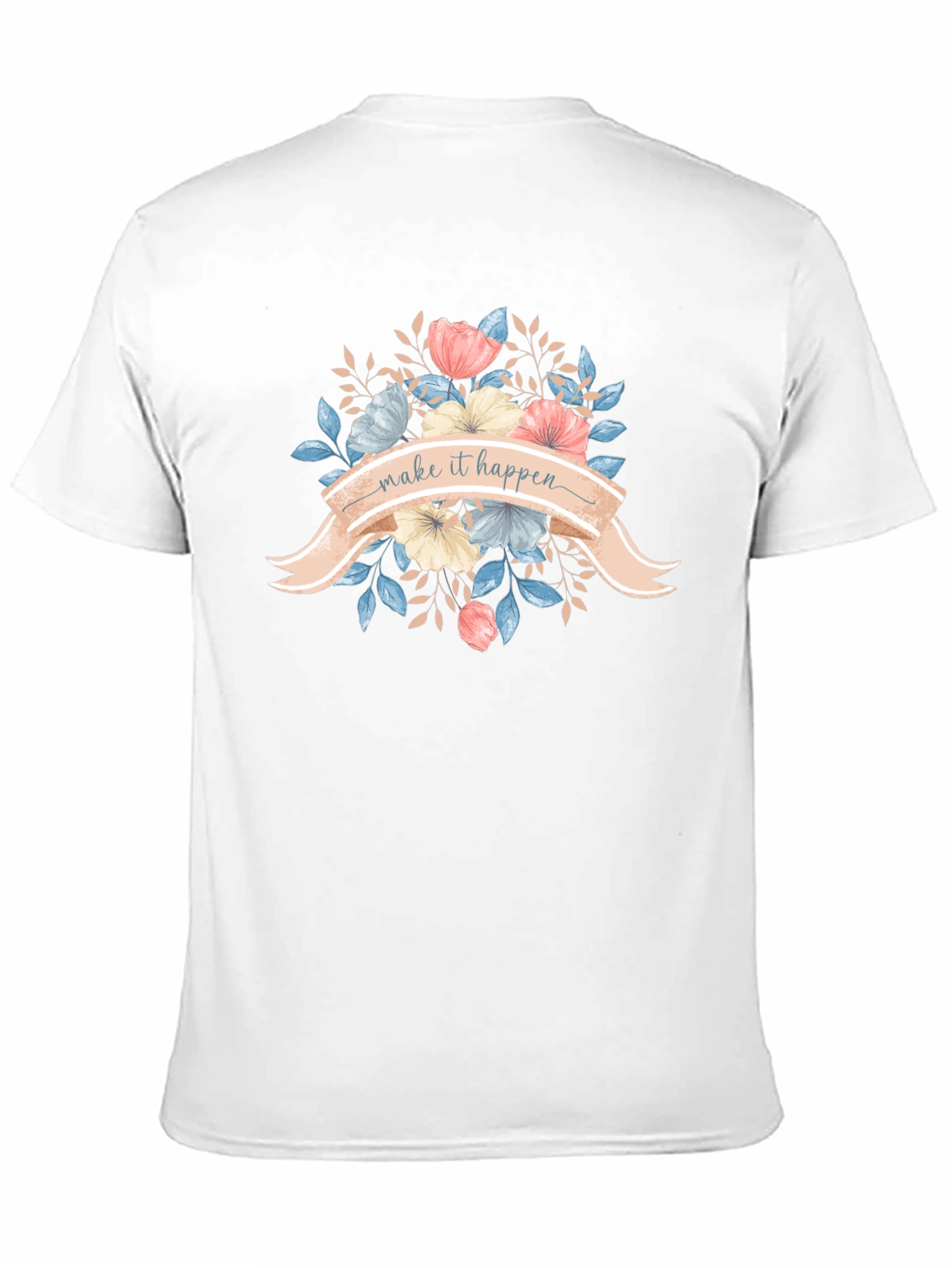 Floral Make It Happen Graphic T-Shirt