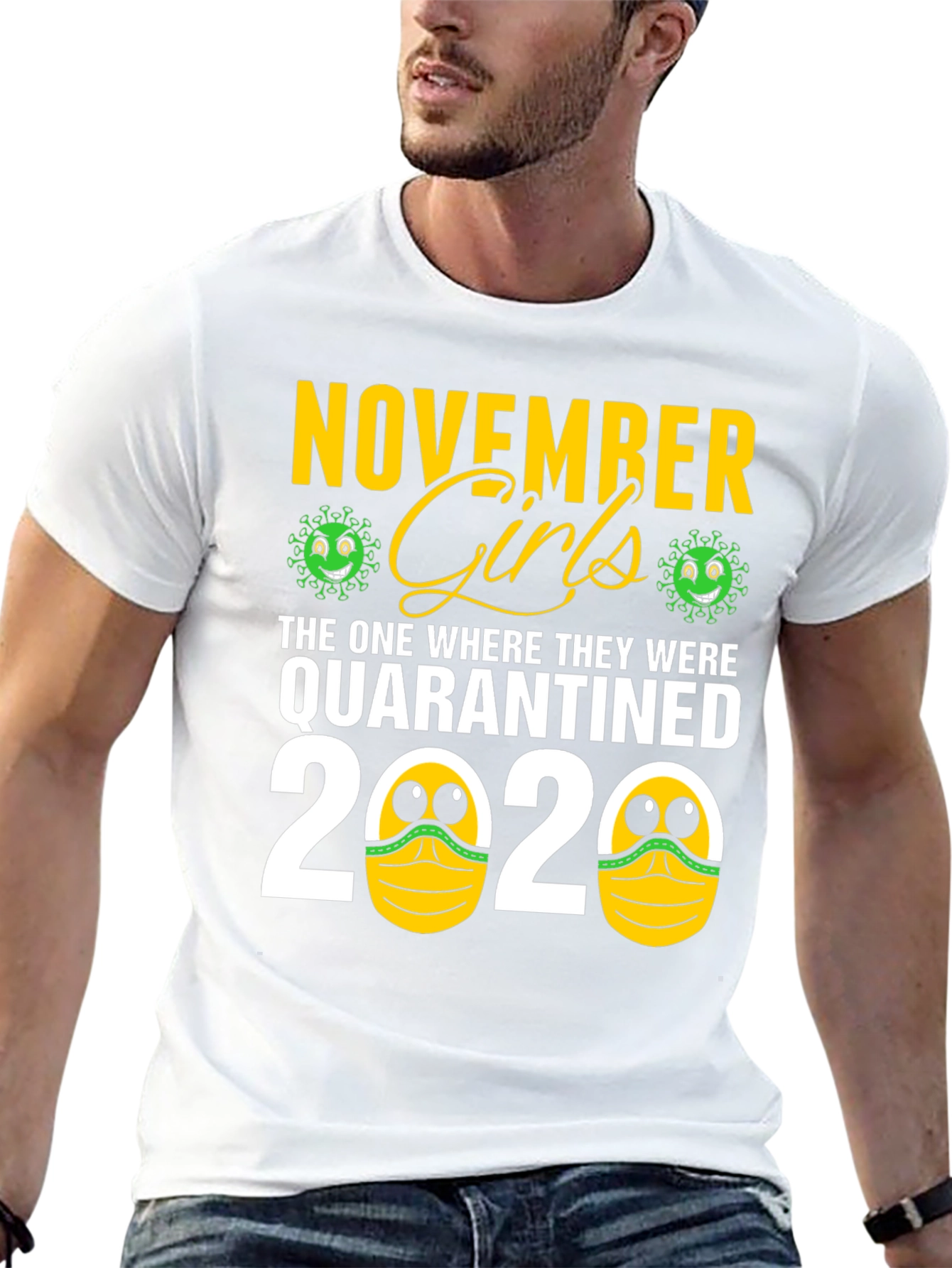 November Girls Quarantined 2020 Graphic Tee