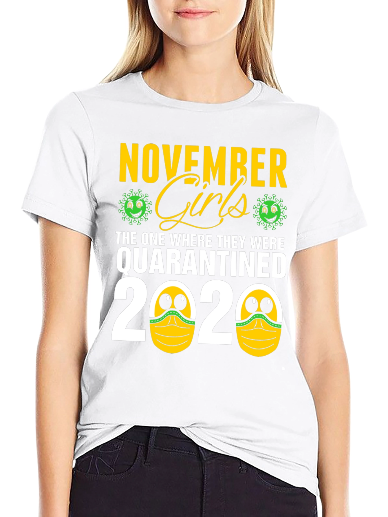 November Girls Quarantined 2020 Graphic Tee