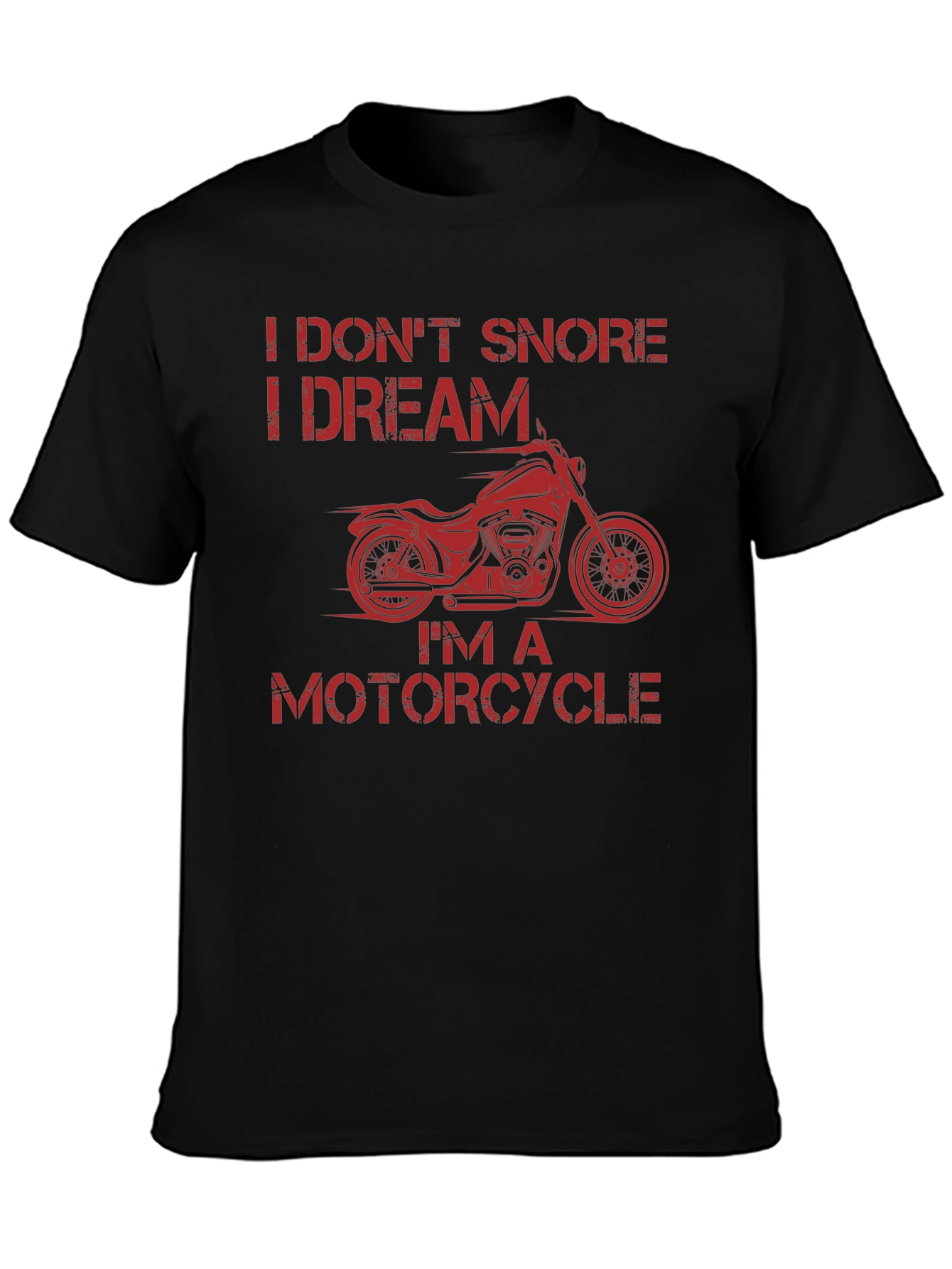 I Dream Im a Motorcycle Graphic T-Shirt