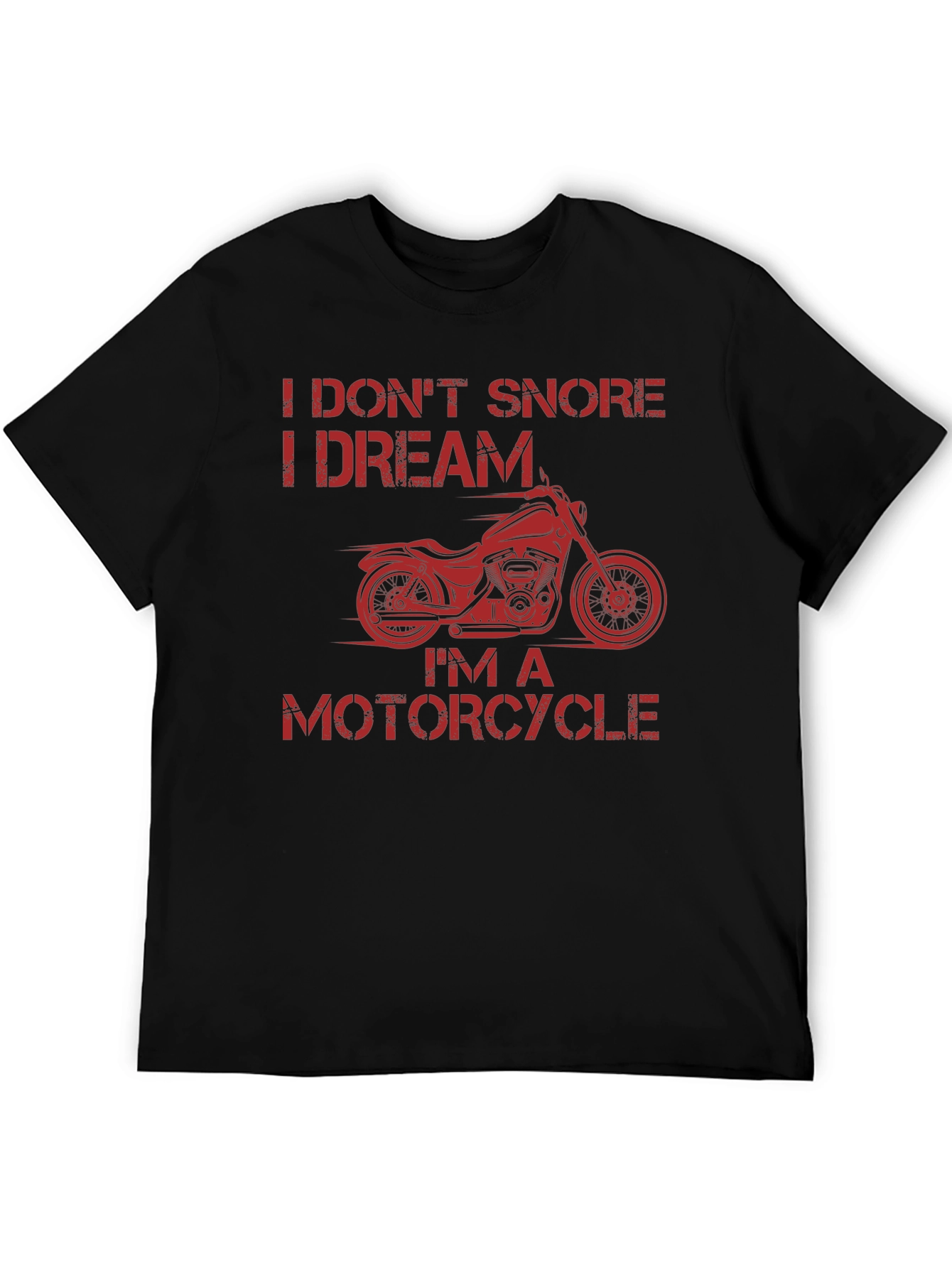 I Dream Im a Motorcycle Graphic T-Shirt