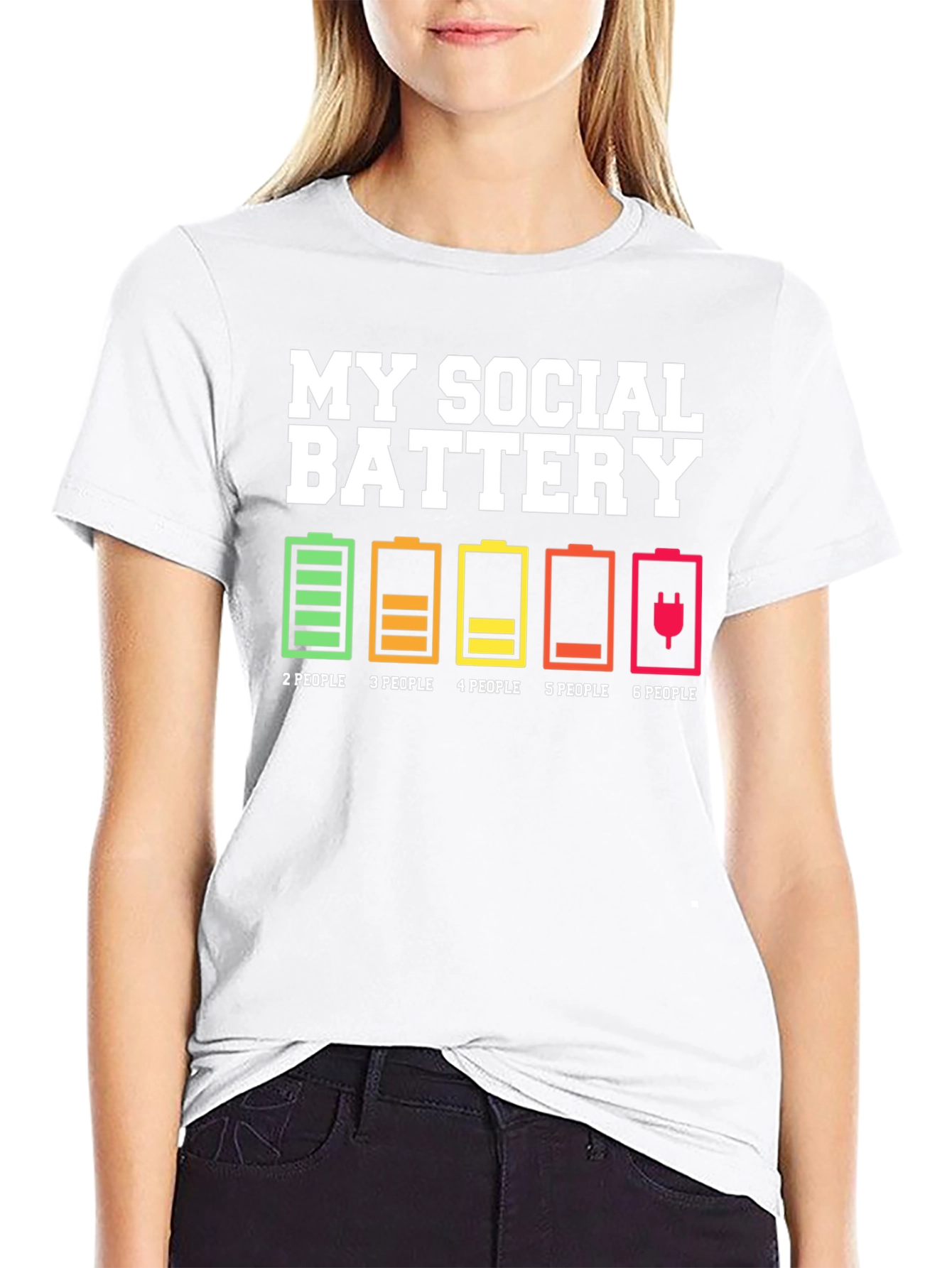My Social Battery T-Shirt - Introvert Humor Tee