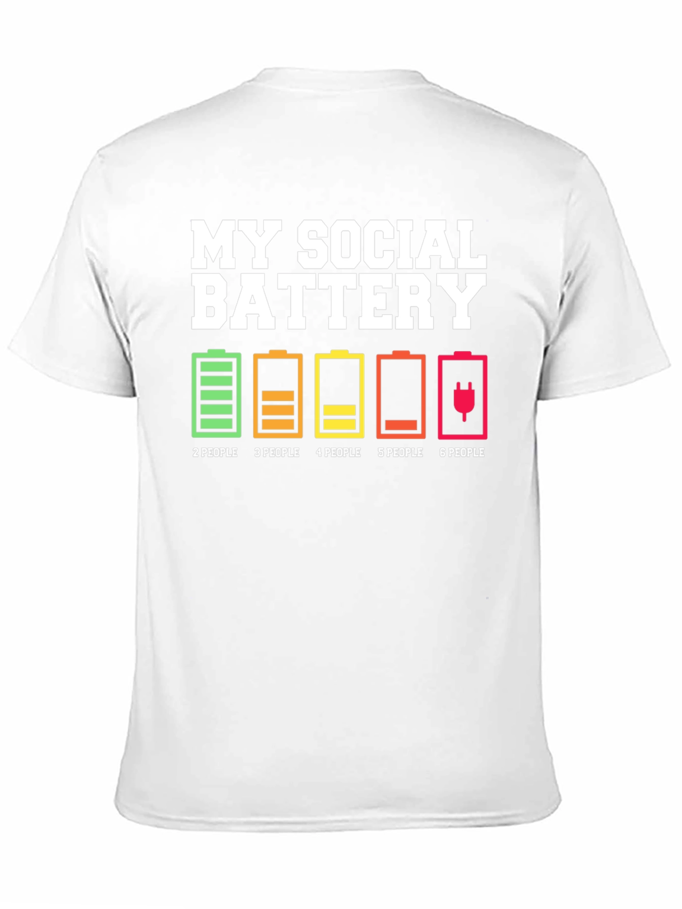 My Social Battery T-Shirt - Introvert Humor Tee
