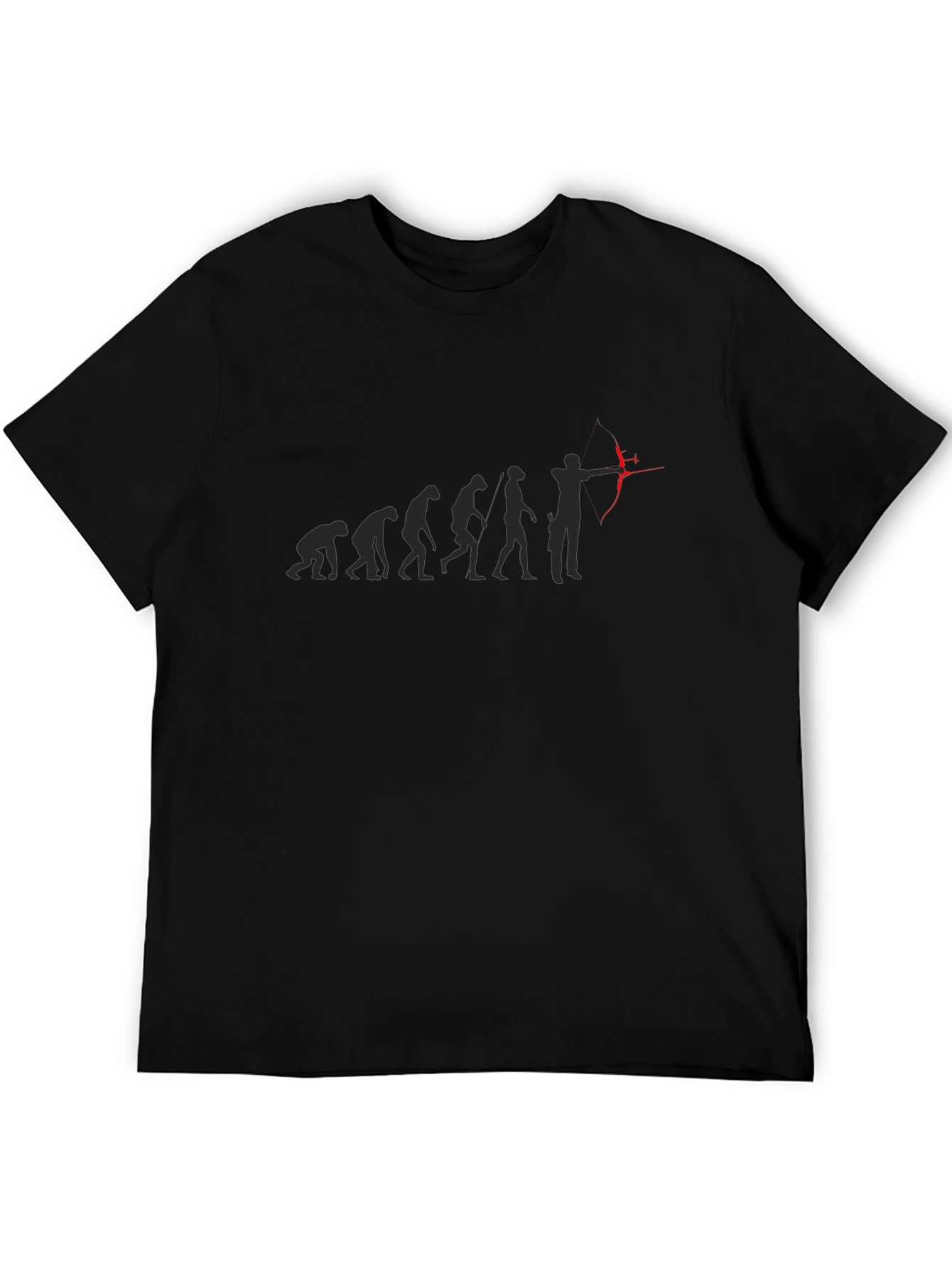 Archer Evolution Graphic Tee - Black Cotton Blend
