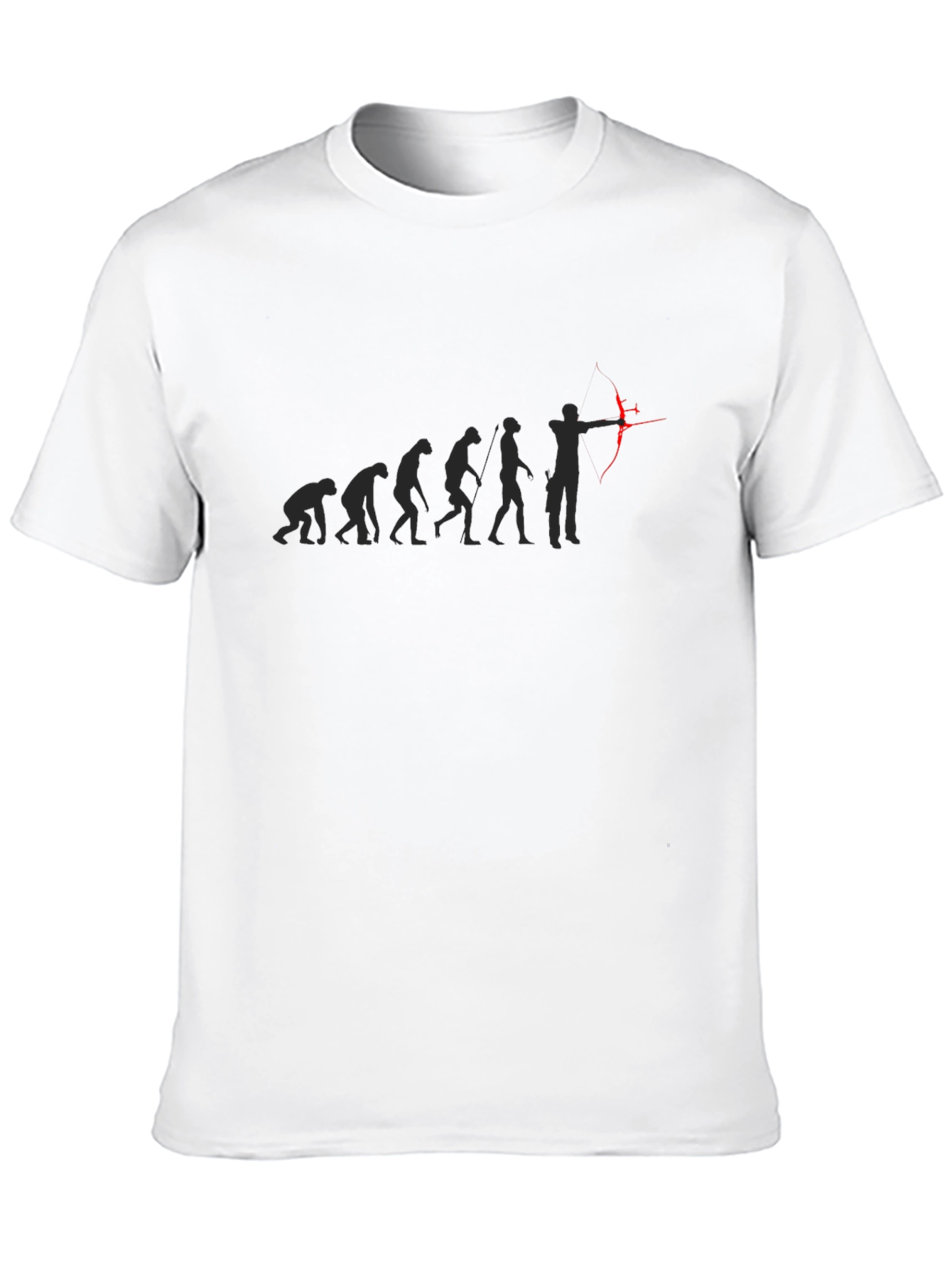 Archer Evolution Graphic Tee - Black Cotton Blend