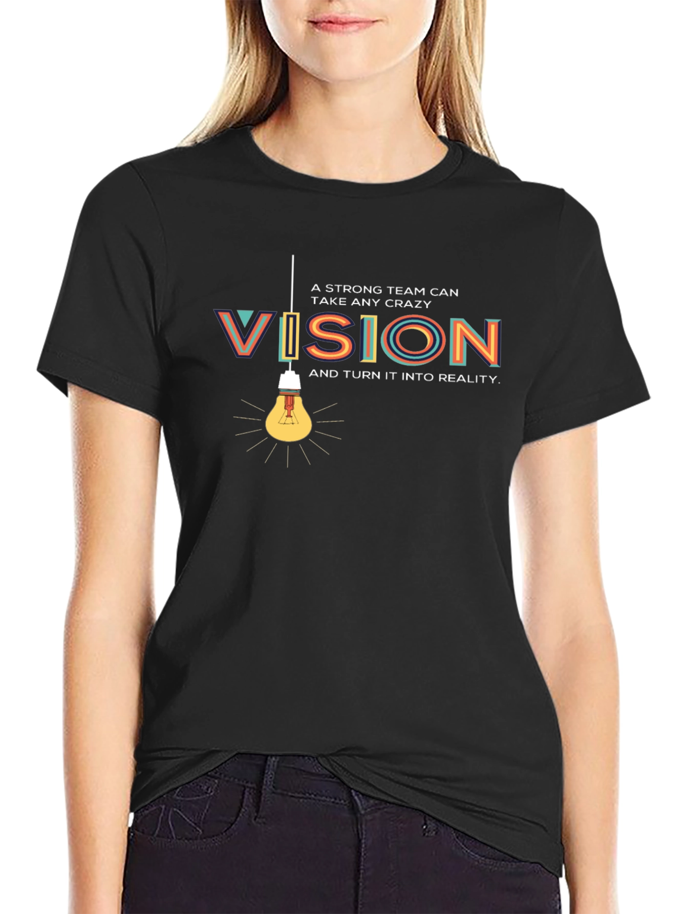 Visionary Black T-Shirt