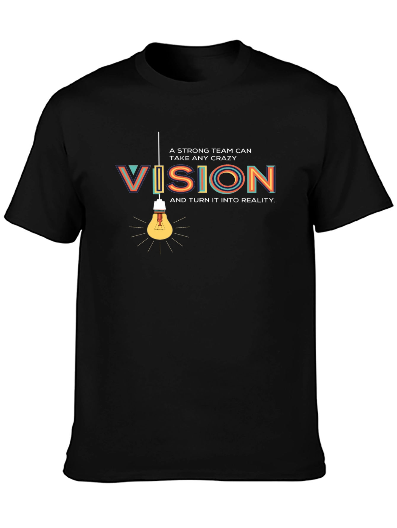 Visionary Black T-Shirt
