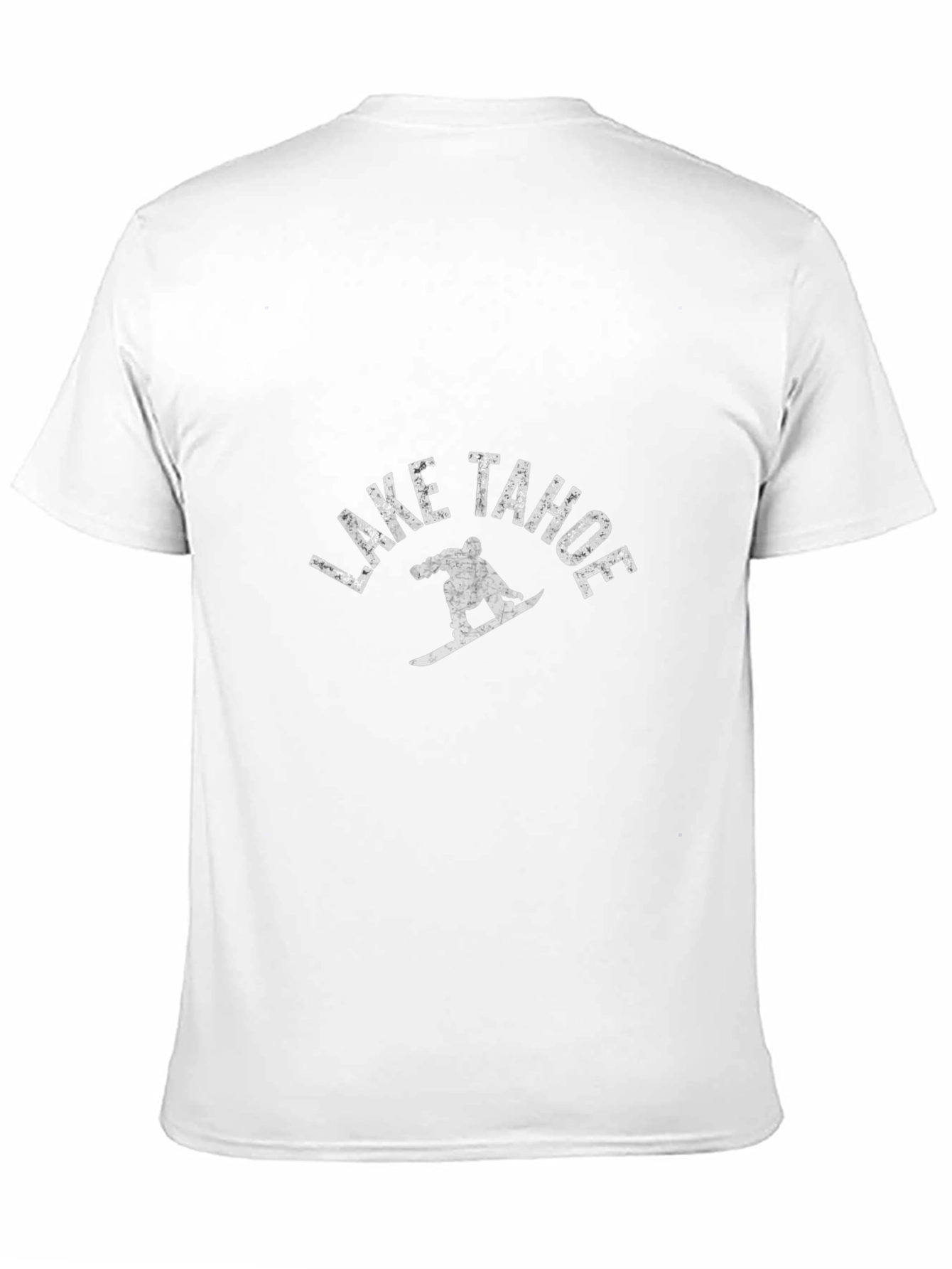 Lake Tahoe Snowboarder Graphic Tee - Black
