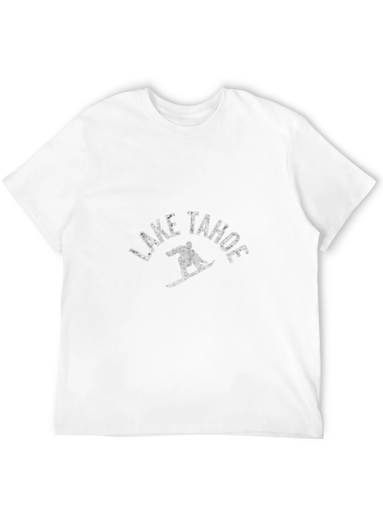Lake Tahoe Snowboarder Graphic Tee - Black