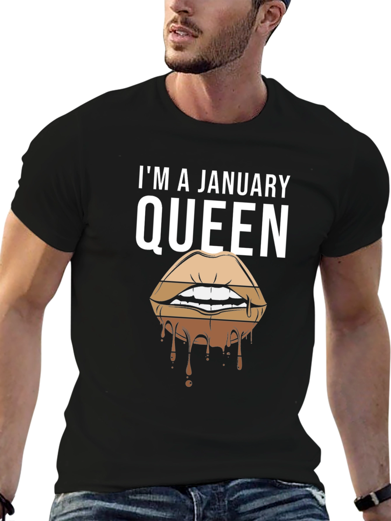 January Queen Graphic Tee - Birthday Gift