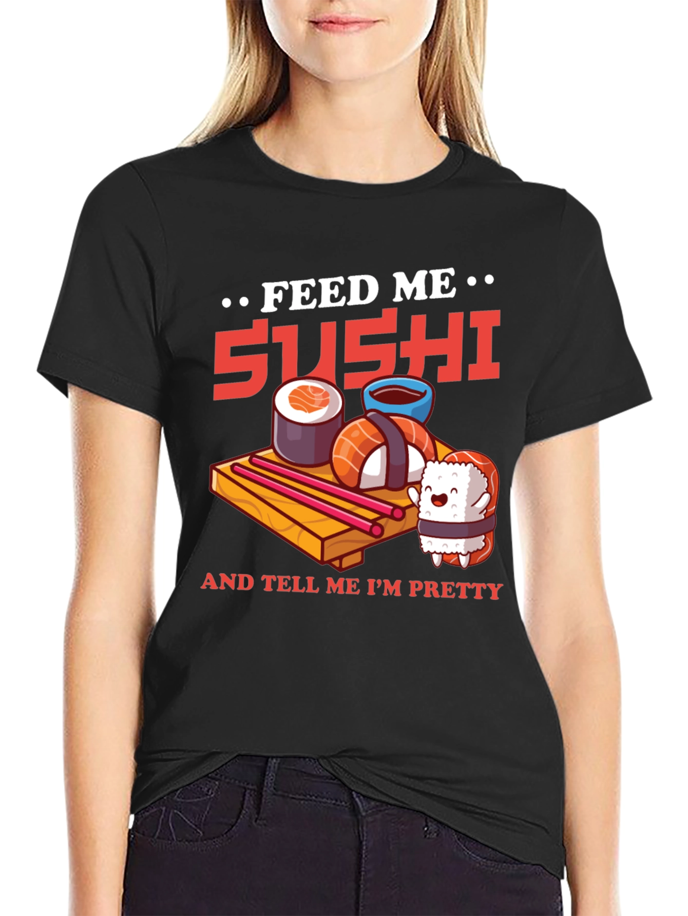 Feed Me Sushi Graphic Tee
