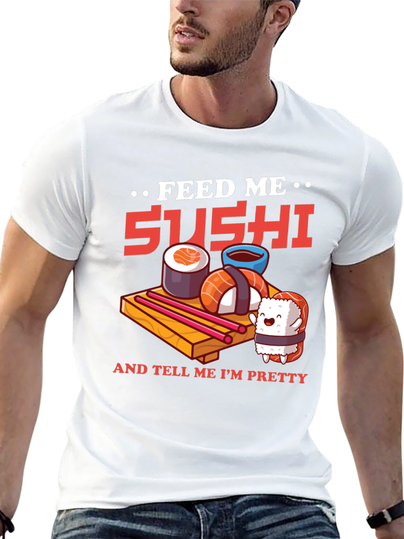Feed Me Sushi Graphic Tee