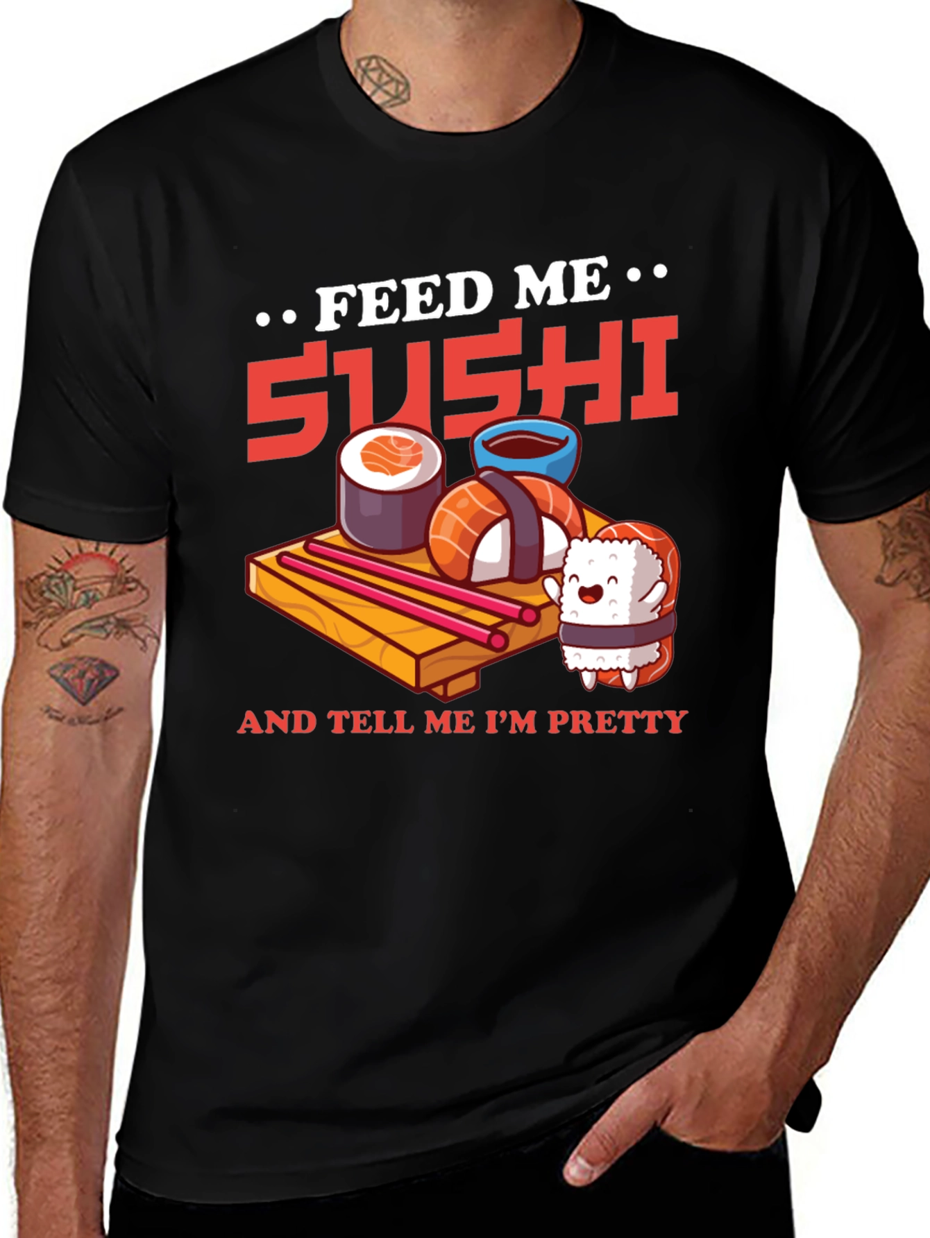 Feed Me Sushi Graphic Tee