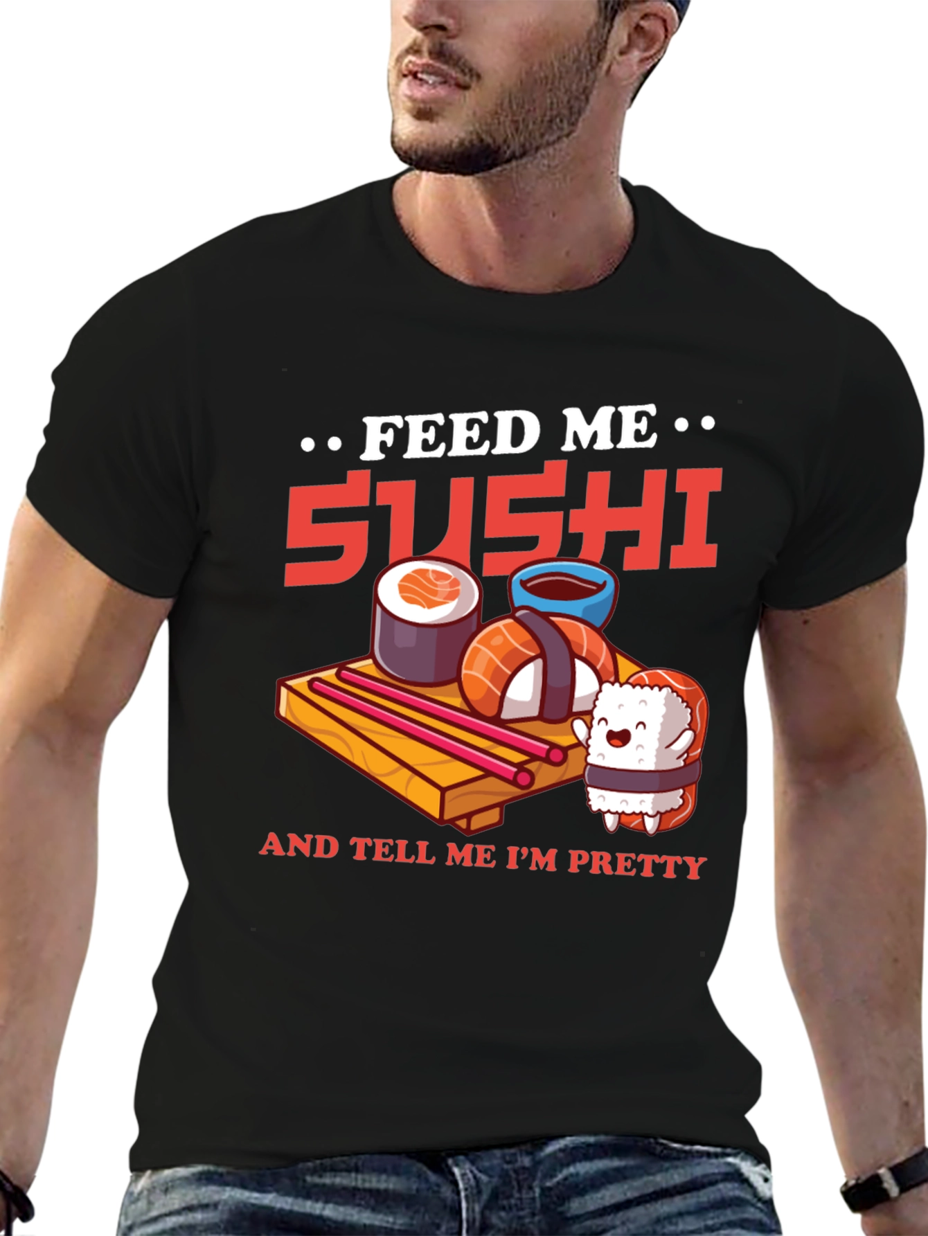 Feed Me Sushi Graphic Tee